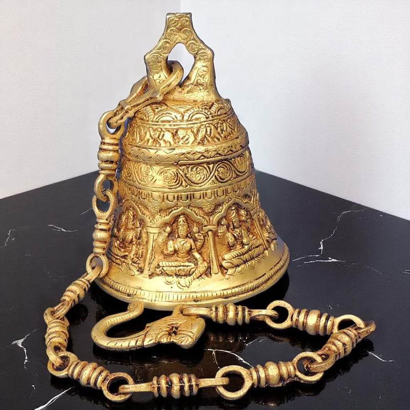 Brass Bell Chain — 7"