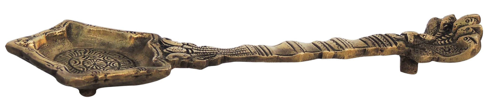 Brass Hand Deepak Spoon — 1"
