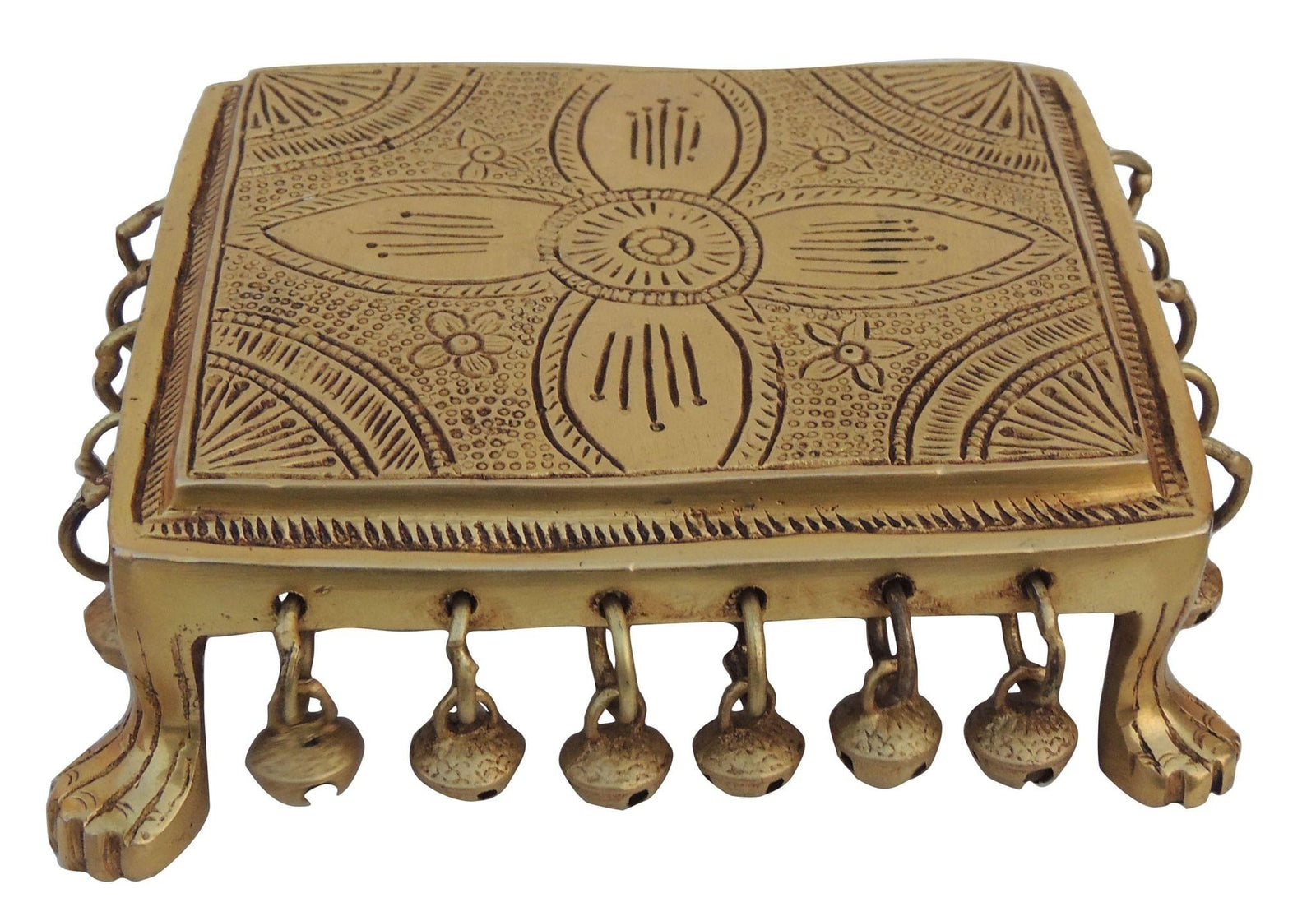 Brass Chowki for — 2"