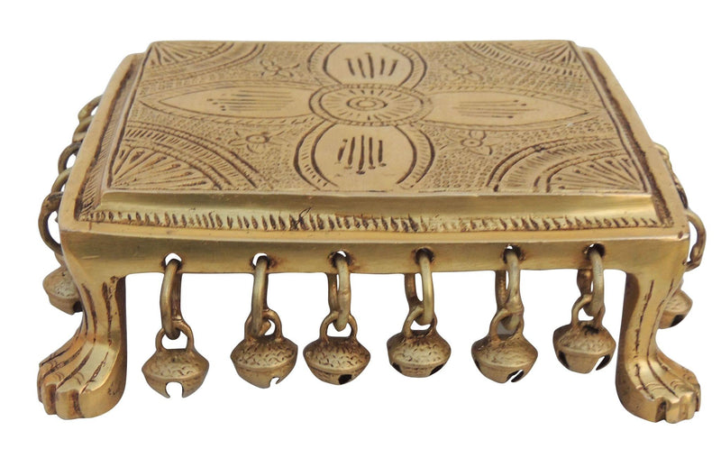 Brass Chowki for — 2"