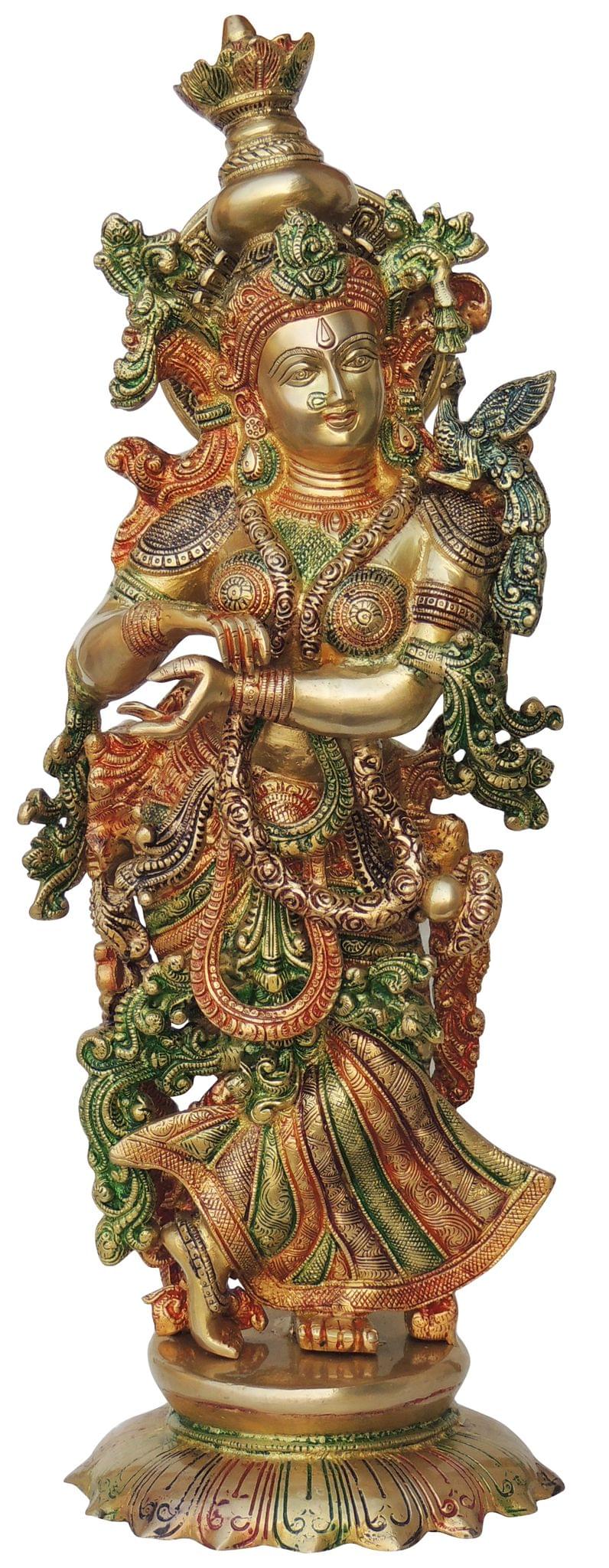 Brass Radha — 24.7"
