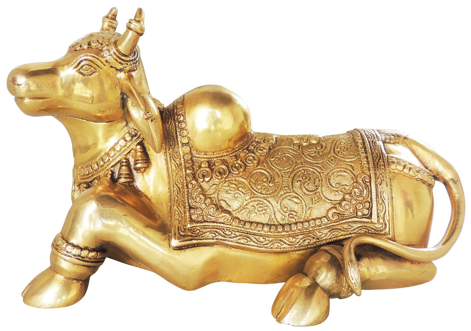 Brass Nandi — 9"