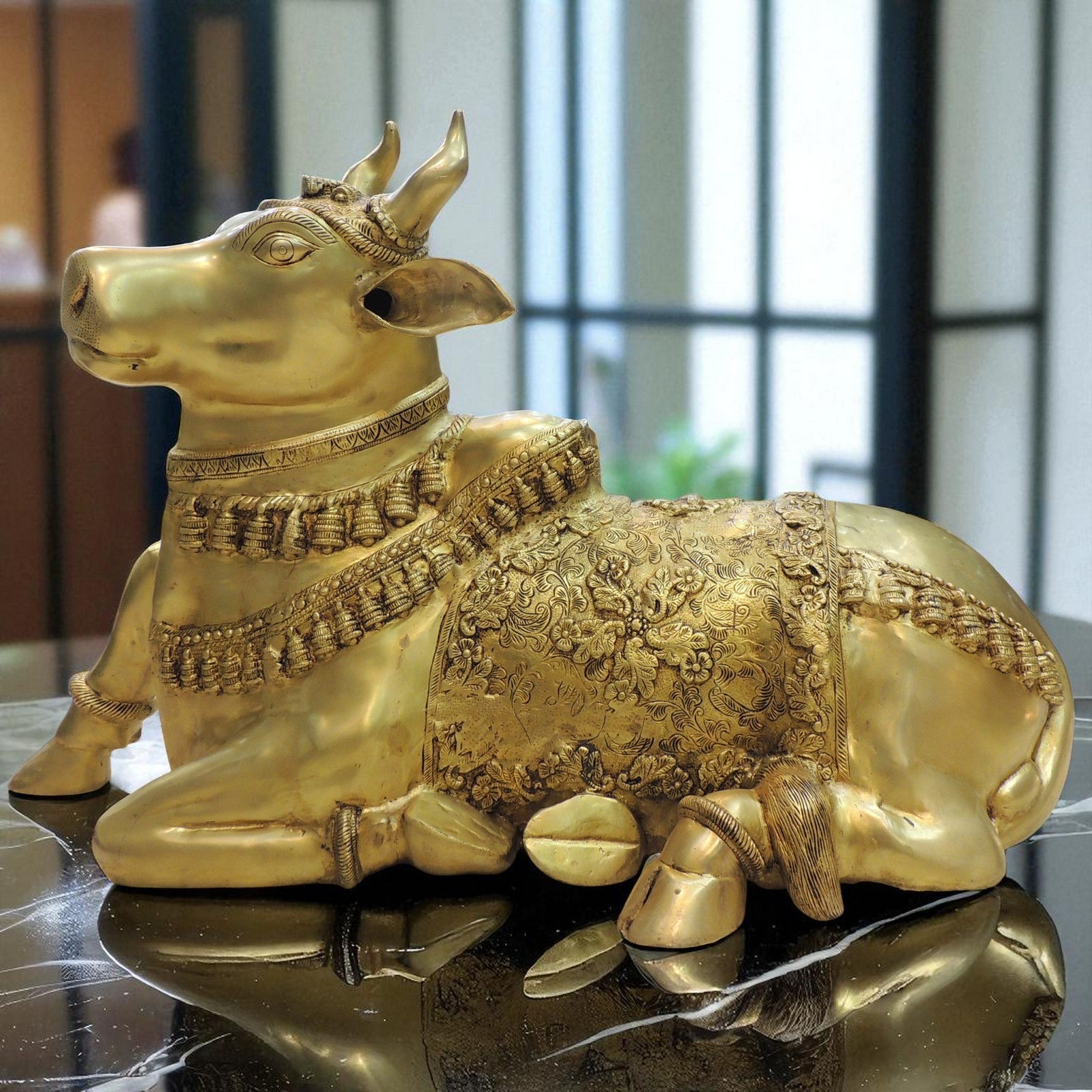 Brass Nandi — 22"