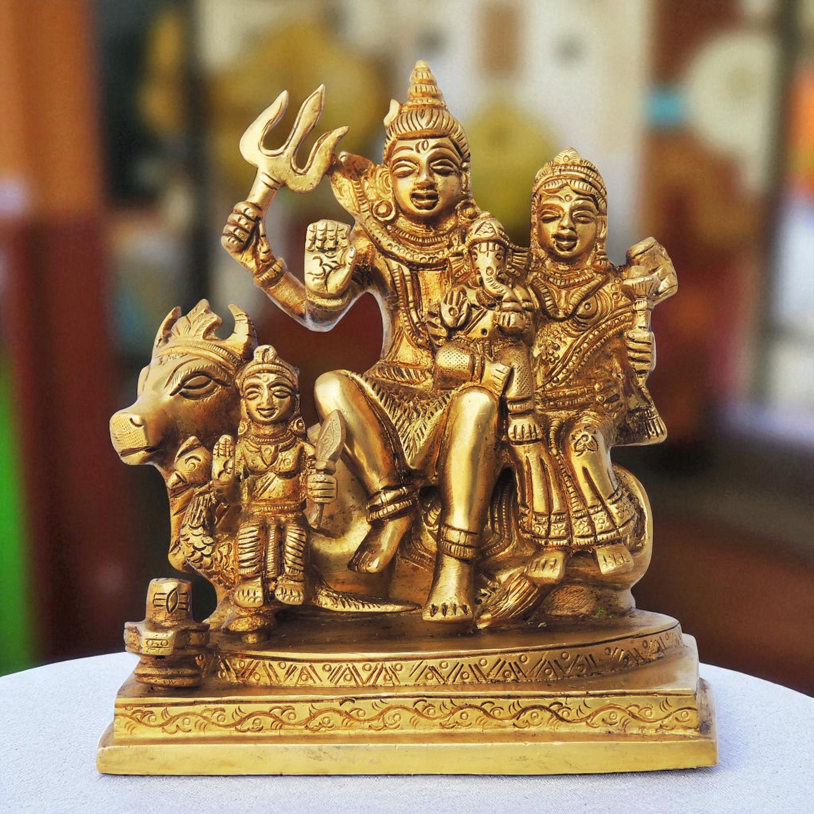 Brass Shiva — 6"