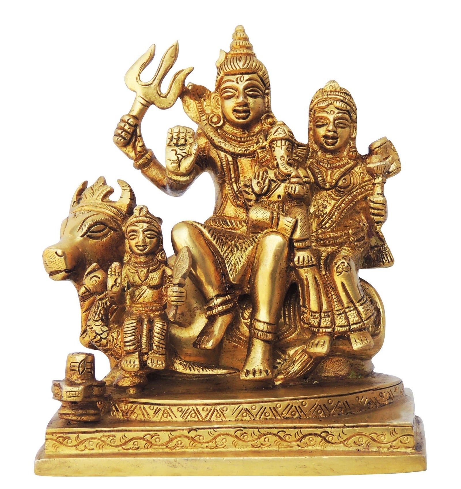 Brass Shiva — 6"