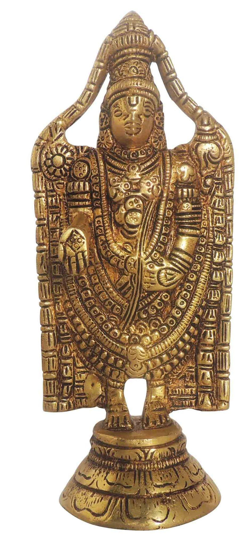 Brass Tirupati — 8"