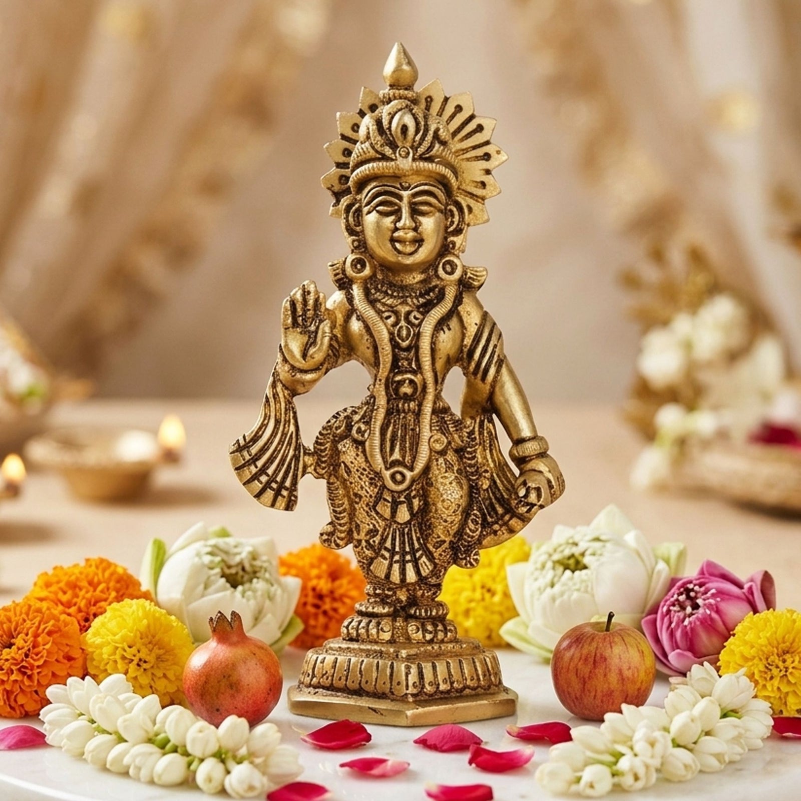 Brass Radha - 2.5*1.5*4.5