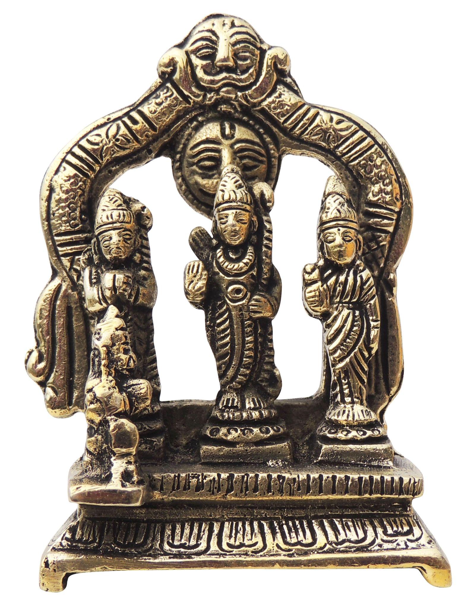 Brass Ram Darbar — 4"