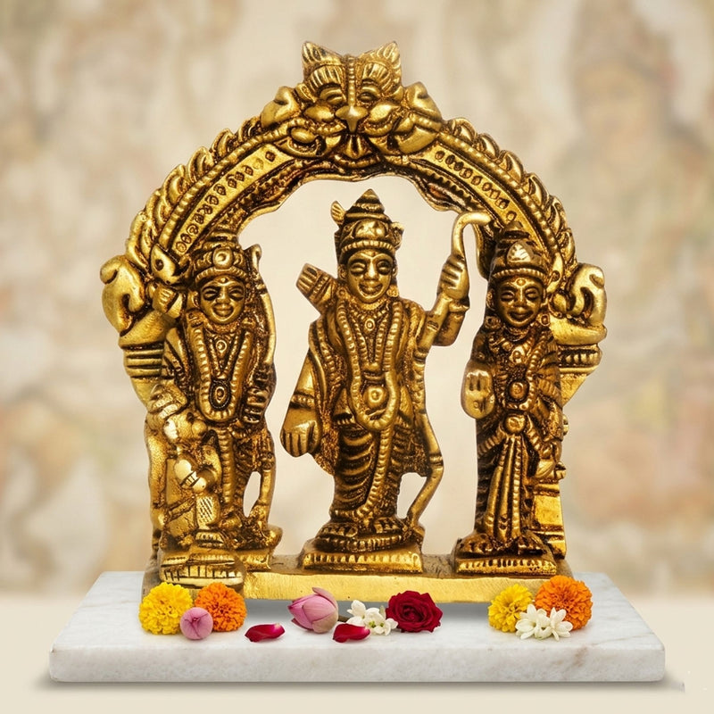 Brass Ram Darbar — 4.2"