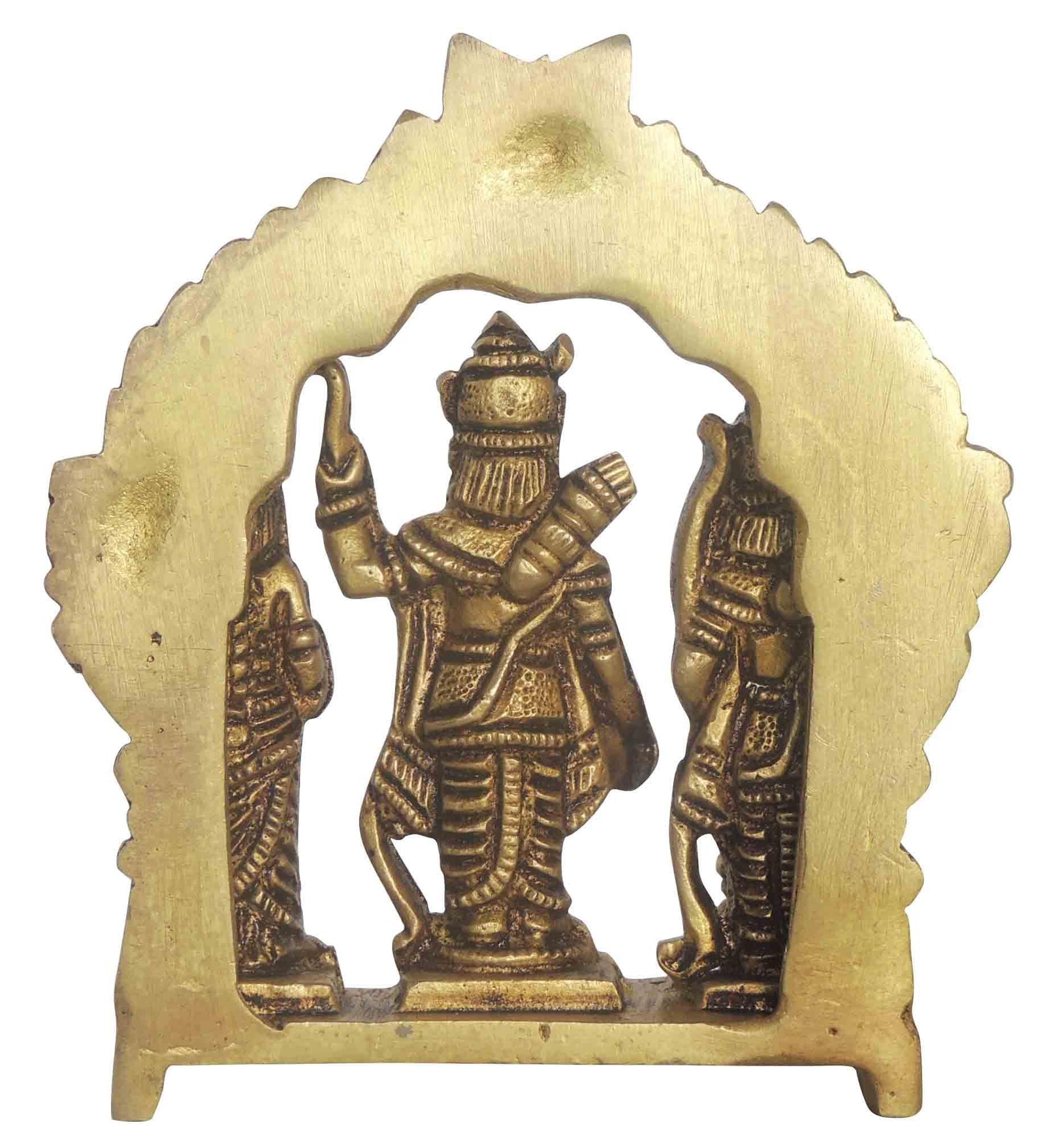Brass Ram Darbar — 4.2"