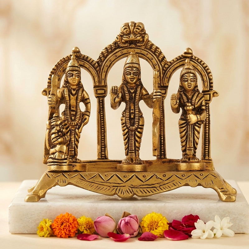 Brass Ram Darbar — 4.5"