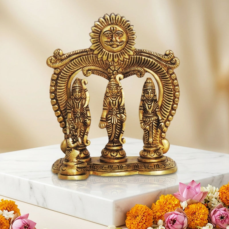 Brass Ram Darbar — 5.5"
