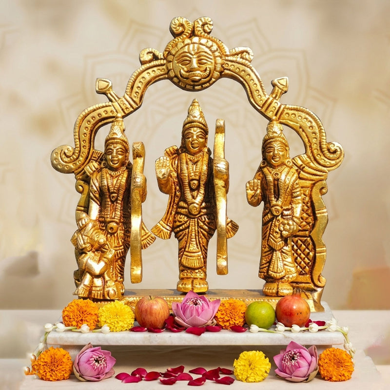 Brass Ram Darbar — 6.2"