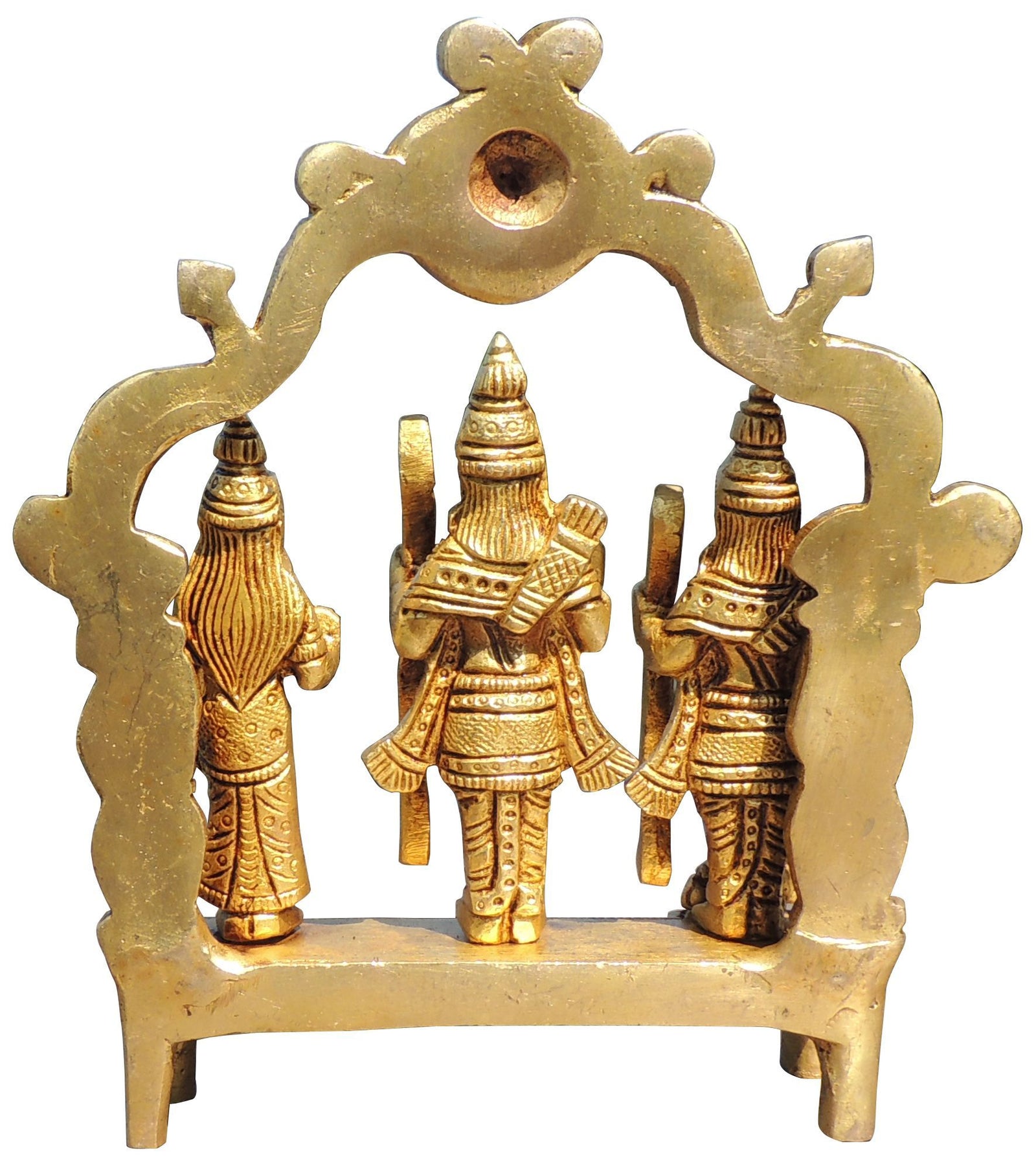 Brass Ram Darbar — 6.2"