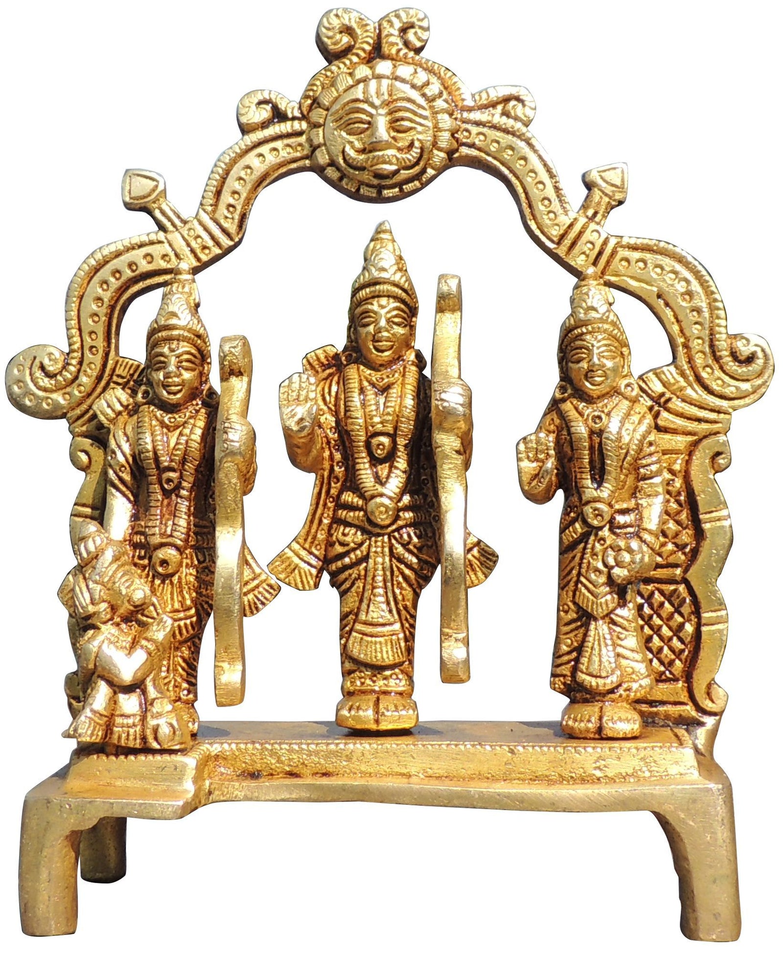 Brass Ram Darbar — 6.2"