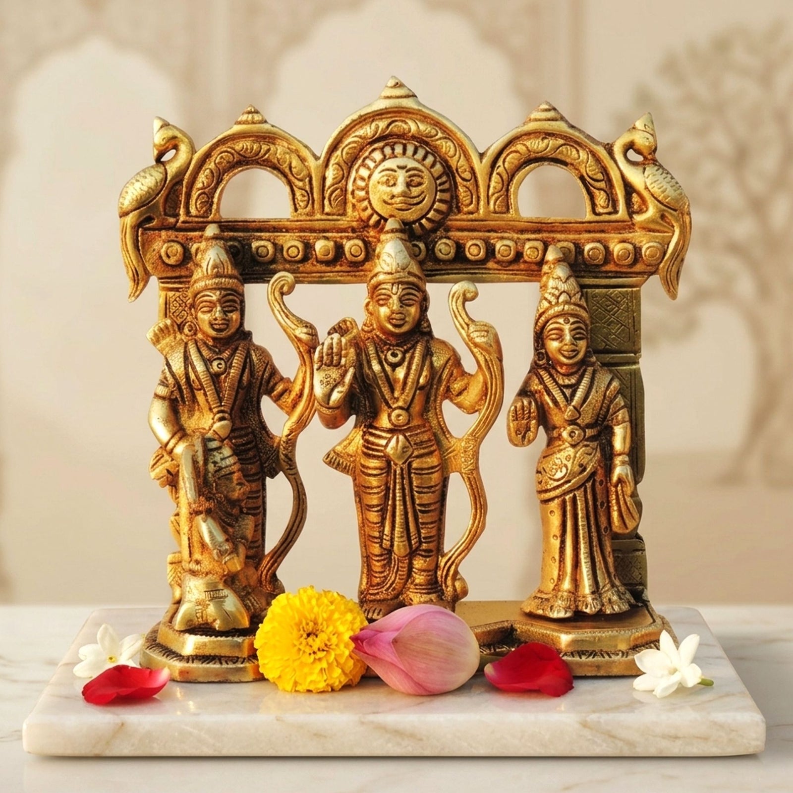Brass Ram Darbar — 7.3"