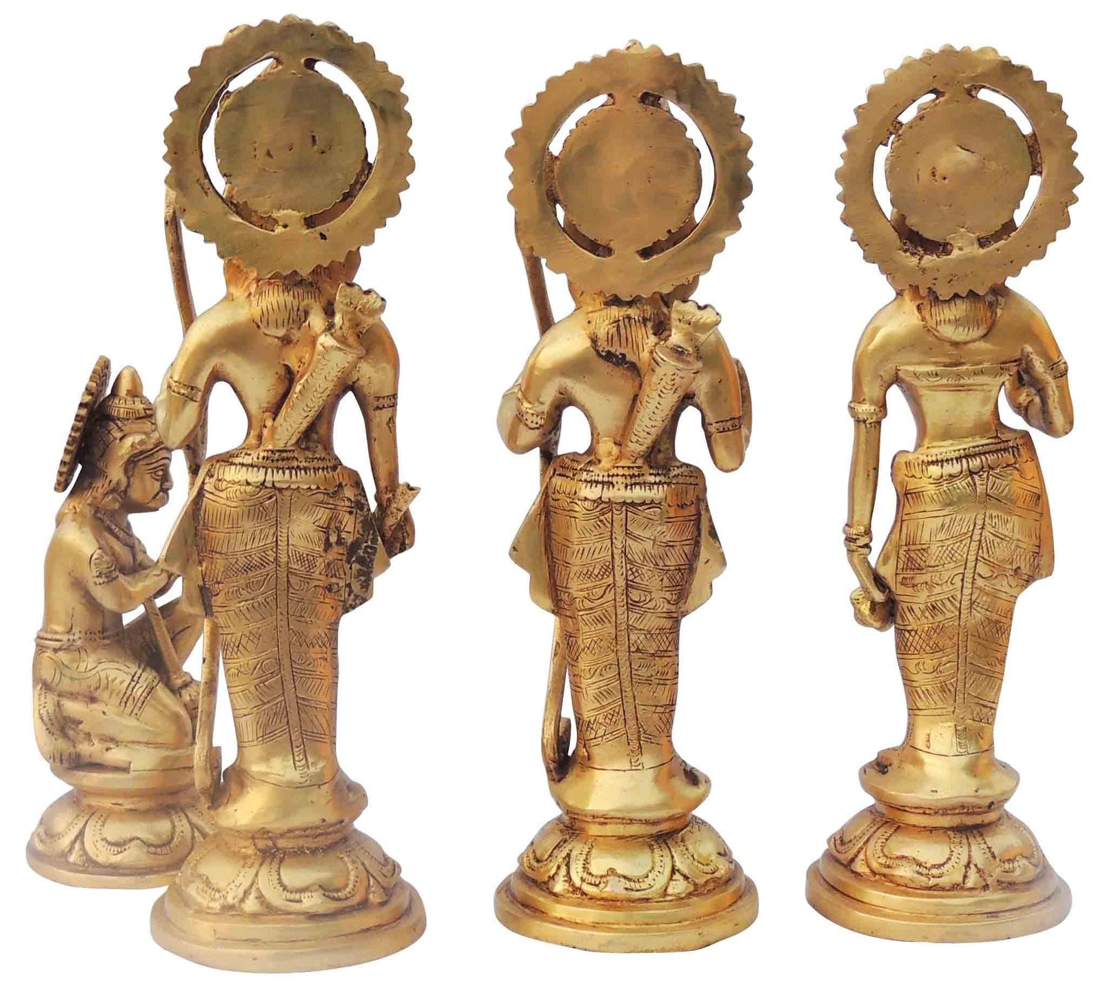 Brass Hanuman — 12.5"