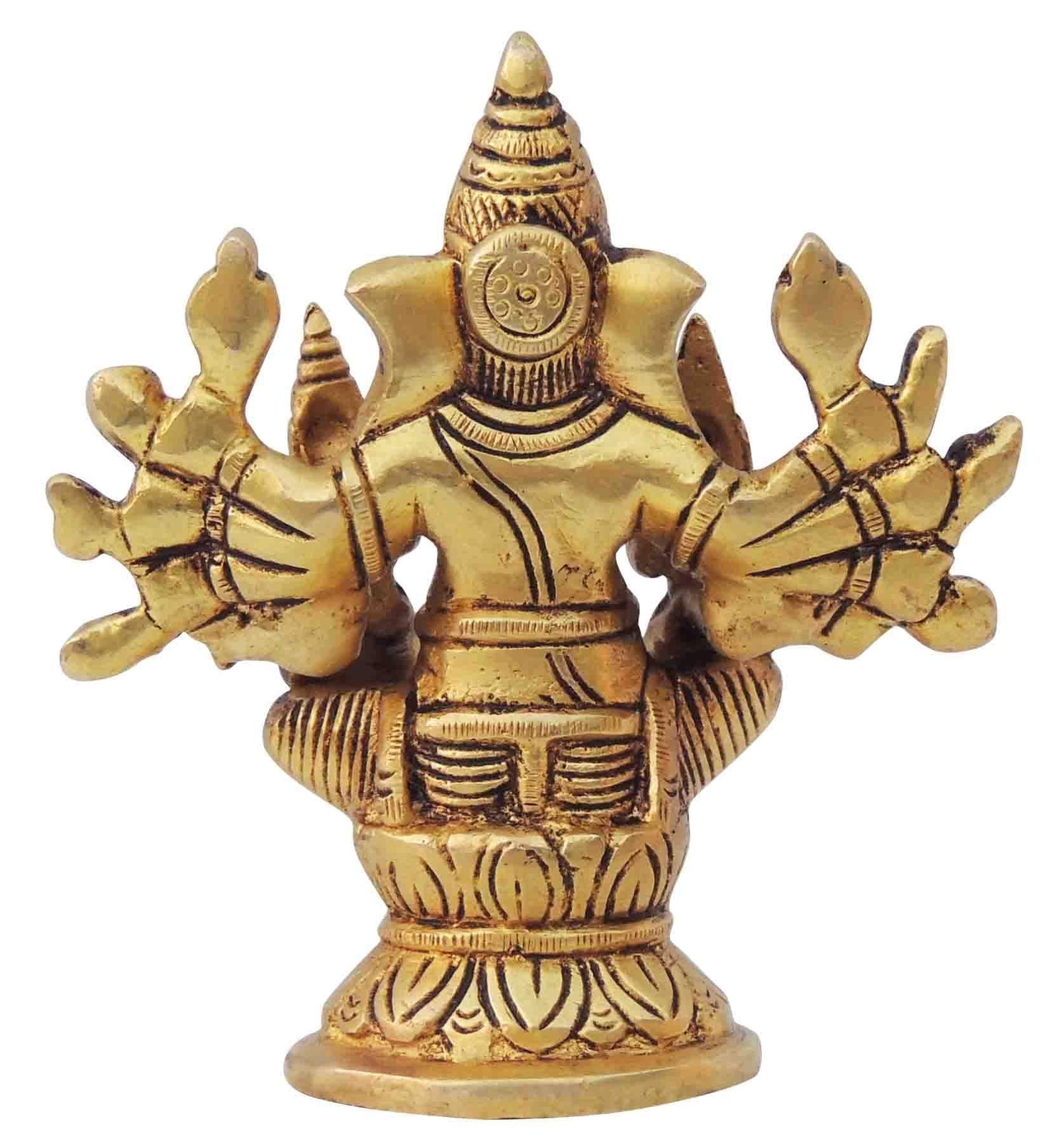 Brass Ganesh — 4.2"