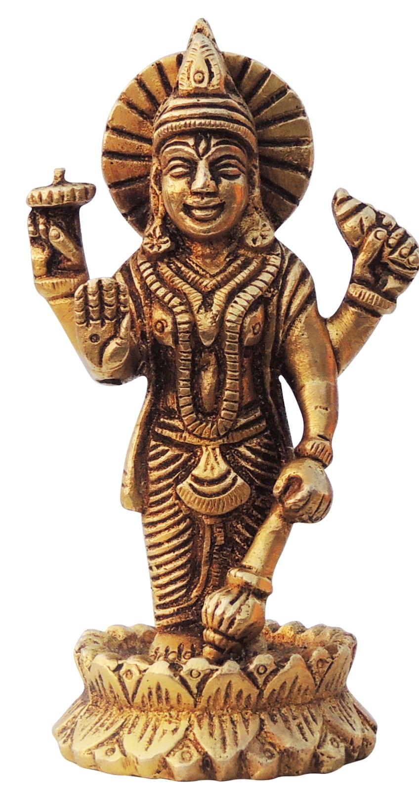 Brass Vishnu — 4"