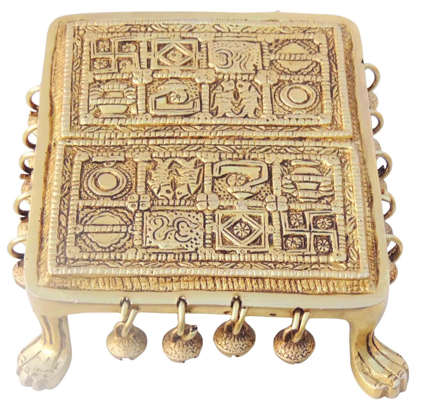 Brass Chowki For — 2"