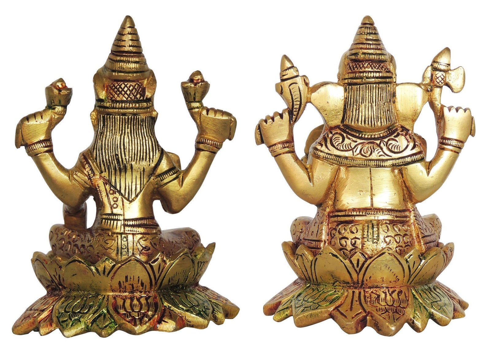Brass Lakshmi-Ganesh Set