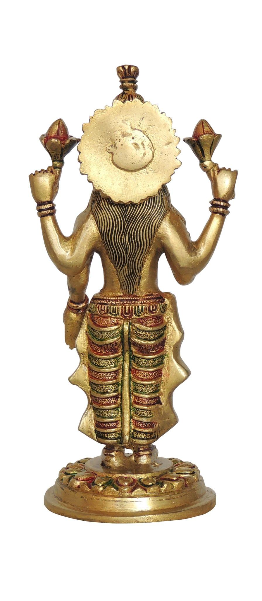 Brass Lakshmi — 9.3"