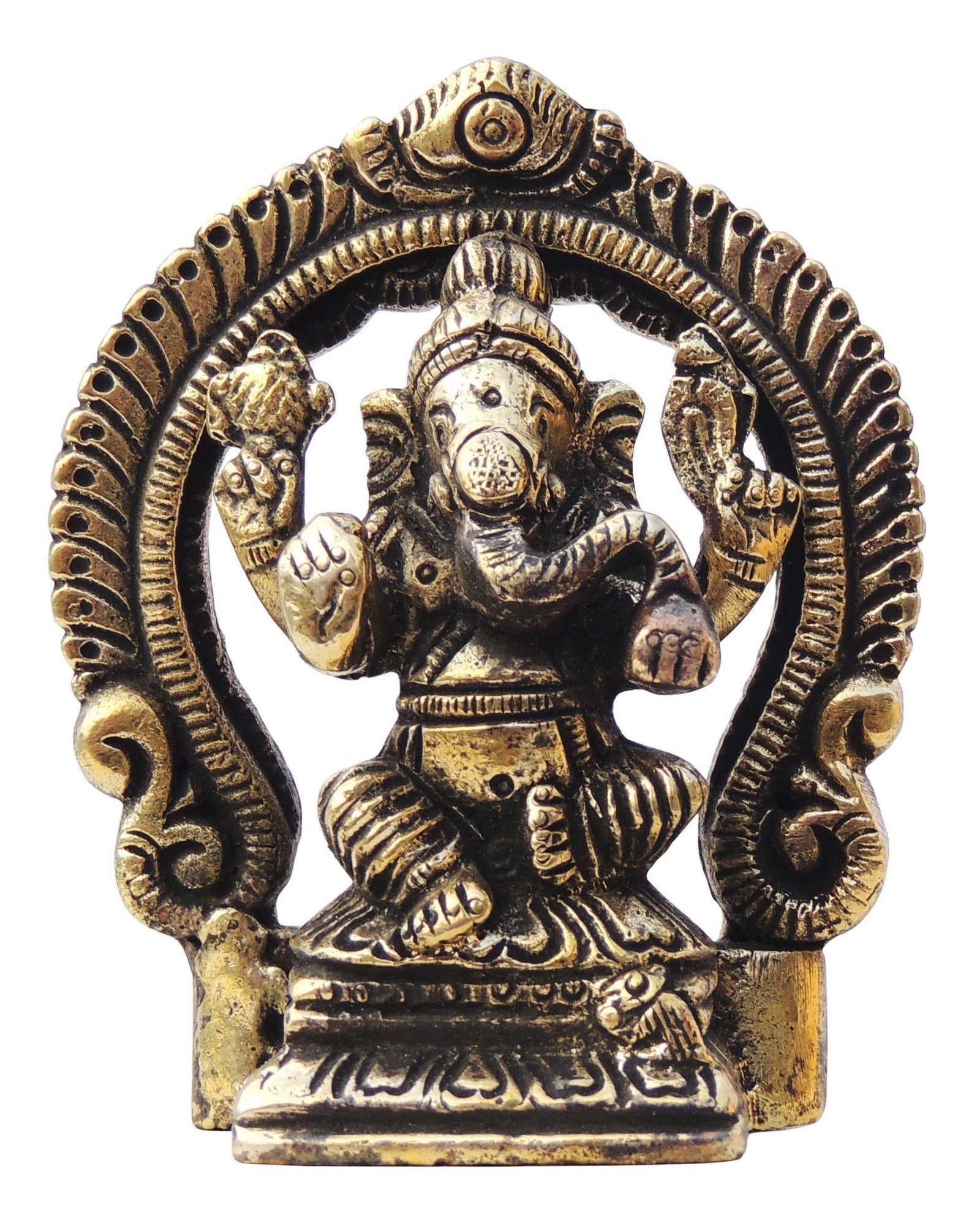Brass Ganesh — 3.1"