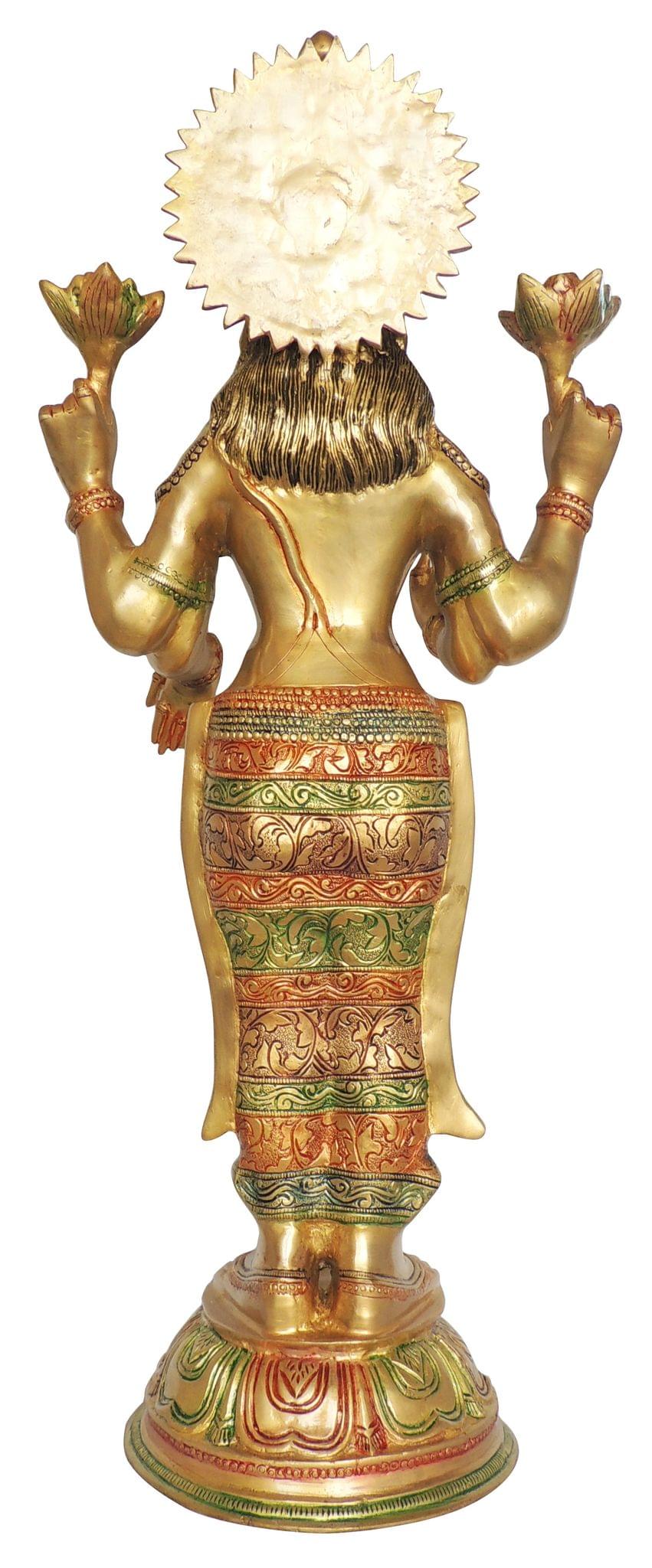 Brass Lakshmi — 31.5"