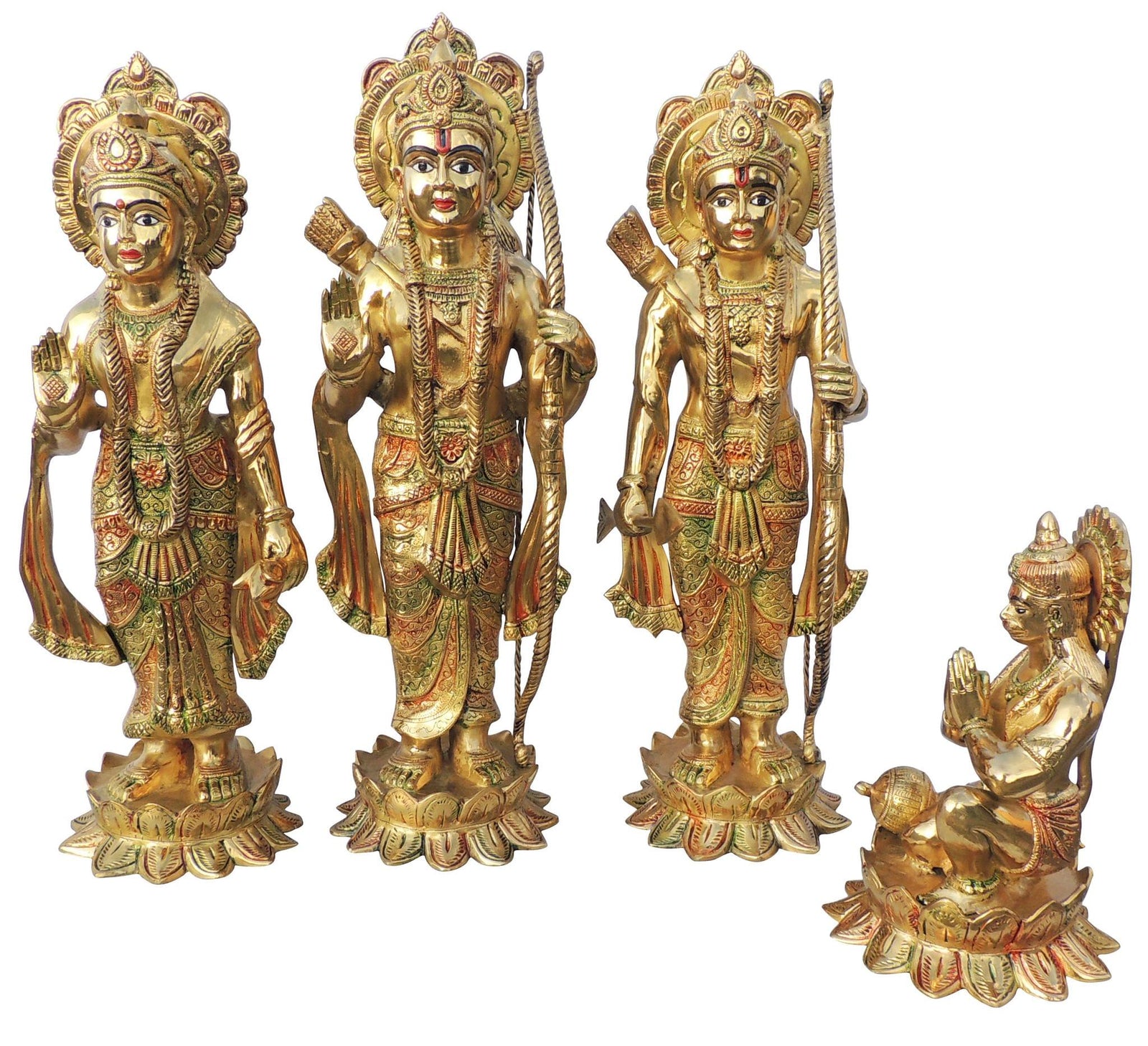 Brass Ram Darbar — 30.5"