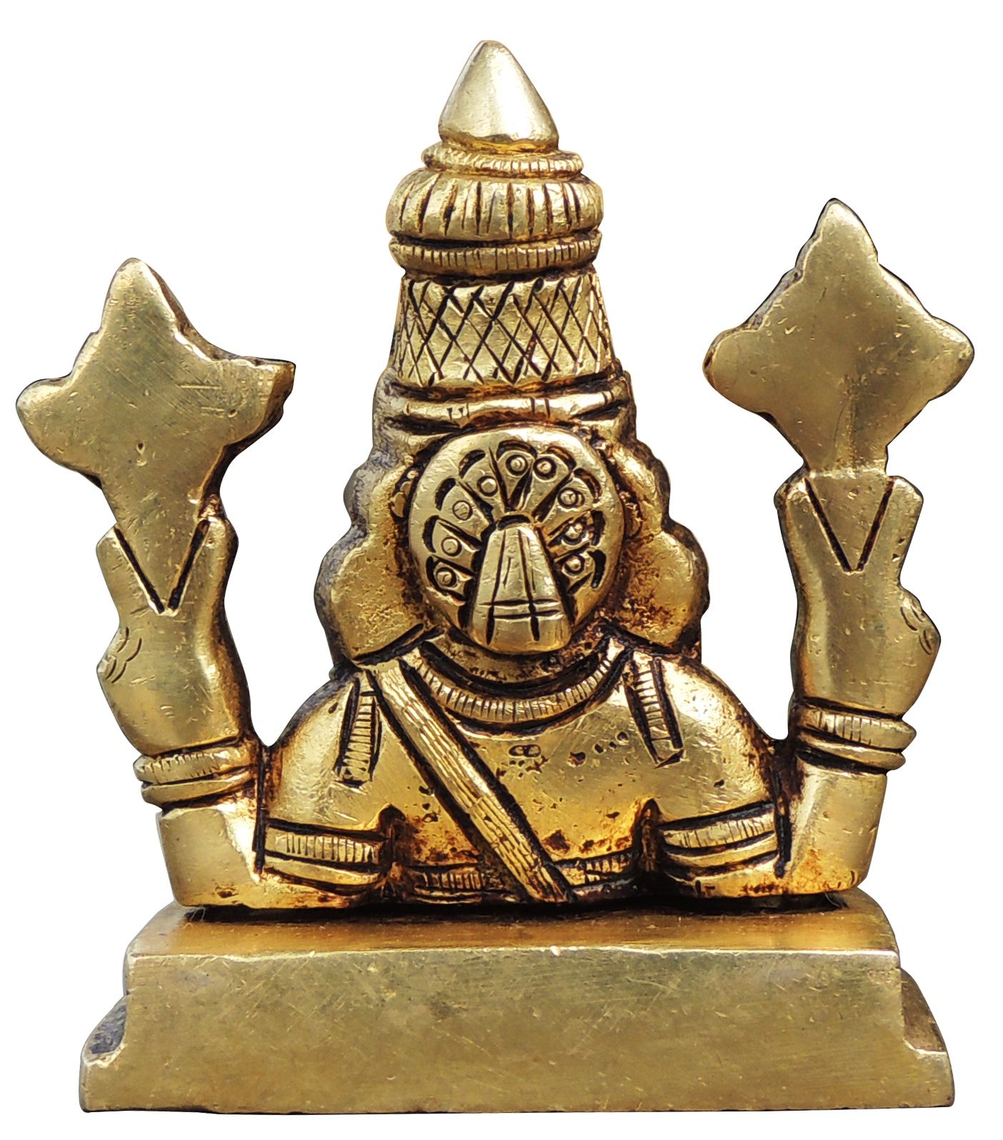Brass Tirupati — 3.5"