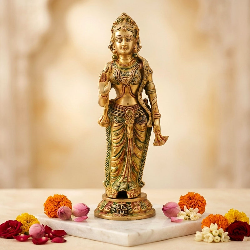 Brass Seeta — 17"