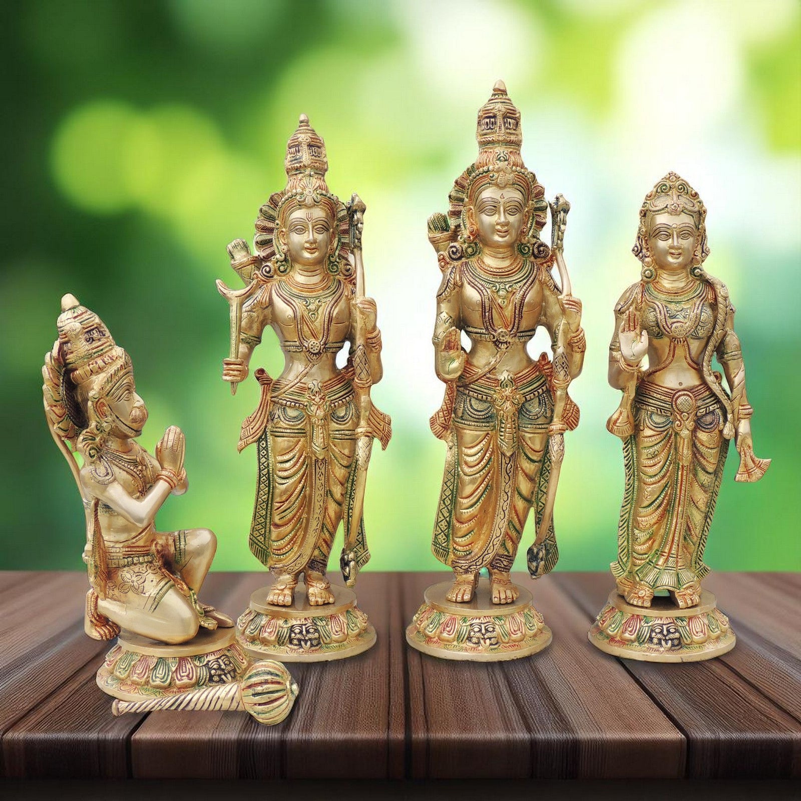 Brass Ram Darbar — 20"
