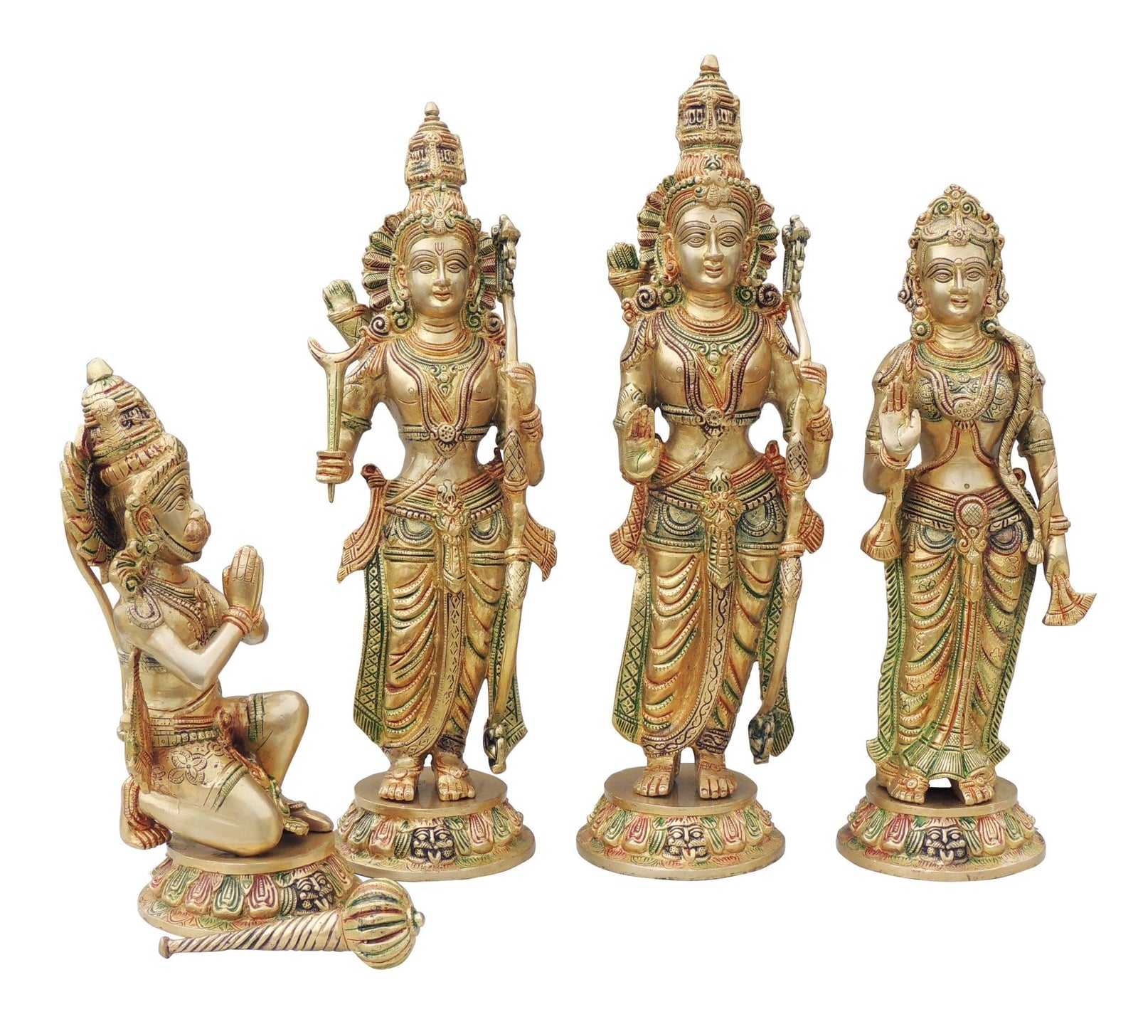 Brass Ram Darbar — 20"