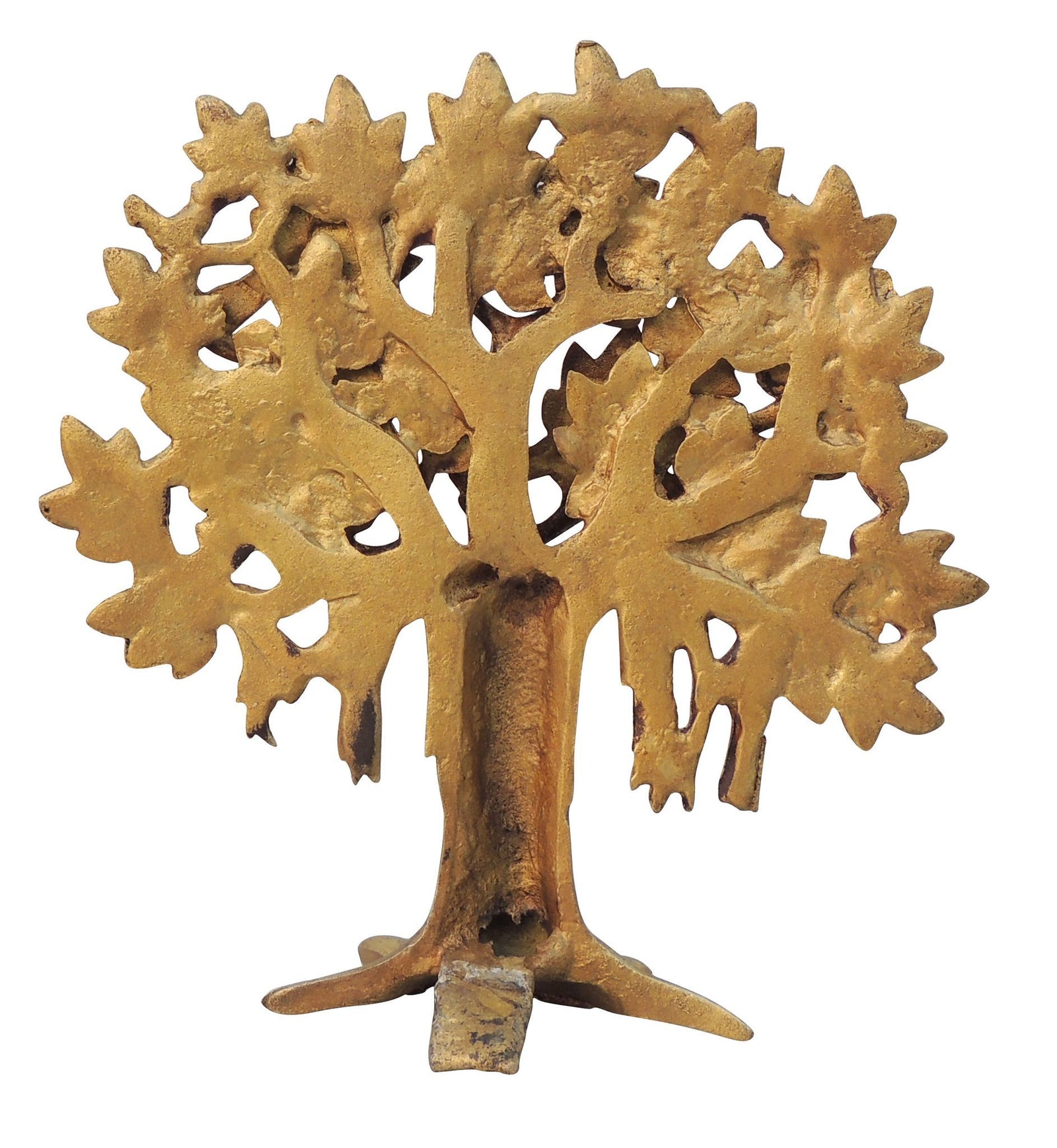 Brass Table Decor Kalpavriksha, devvrksh Tree — 8.2"