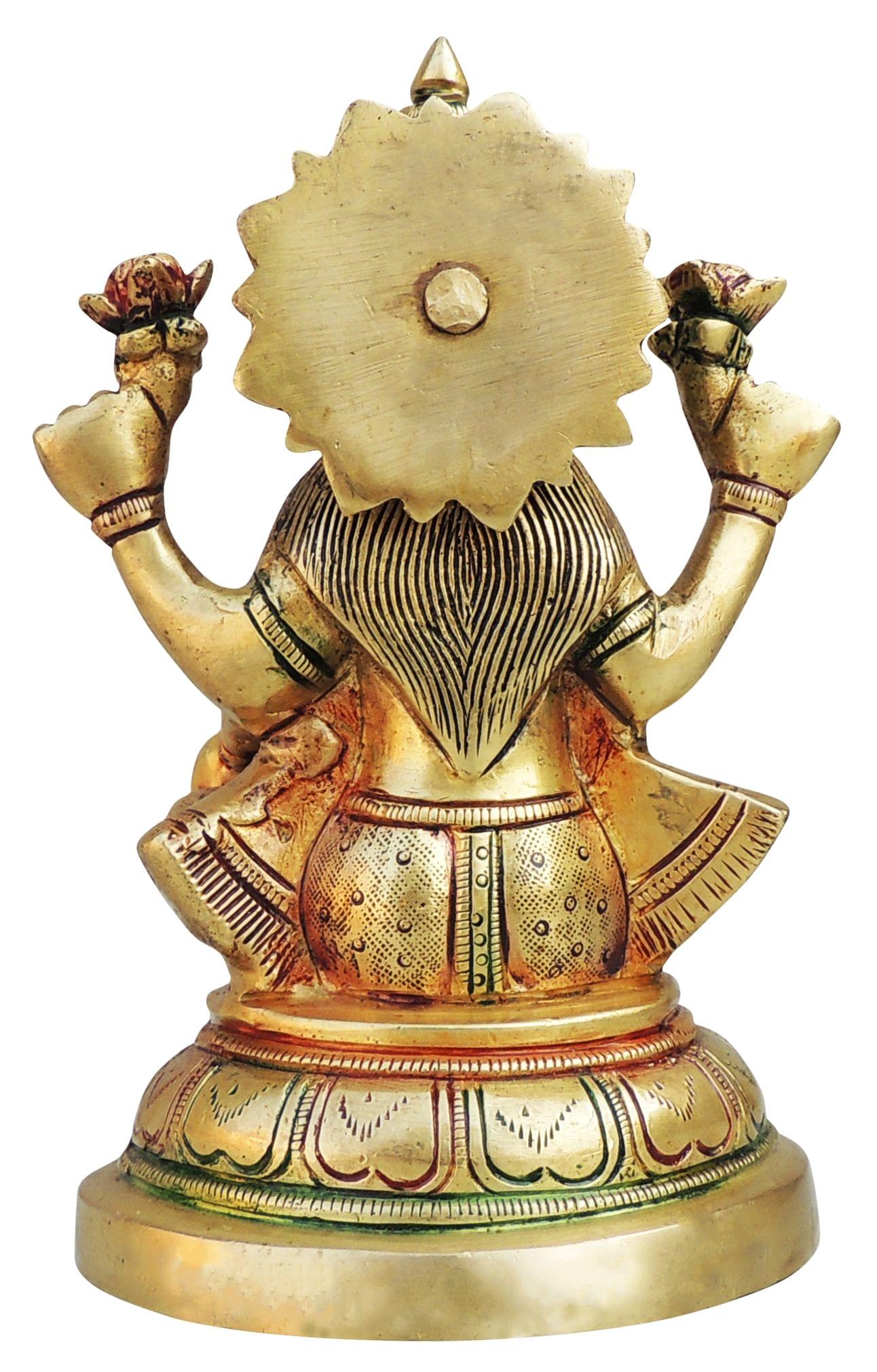 Brass Lakshmi — 6.5"