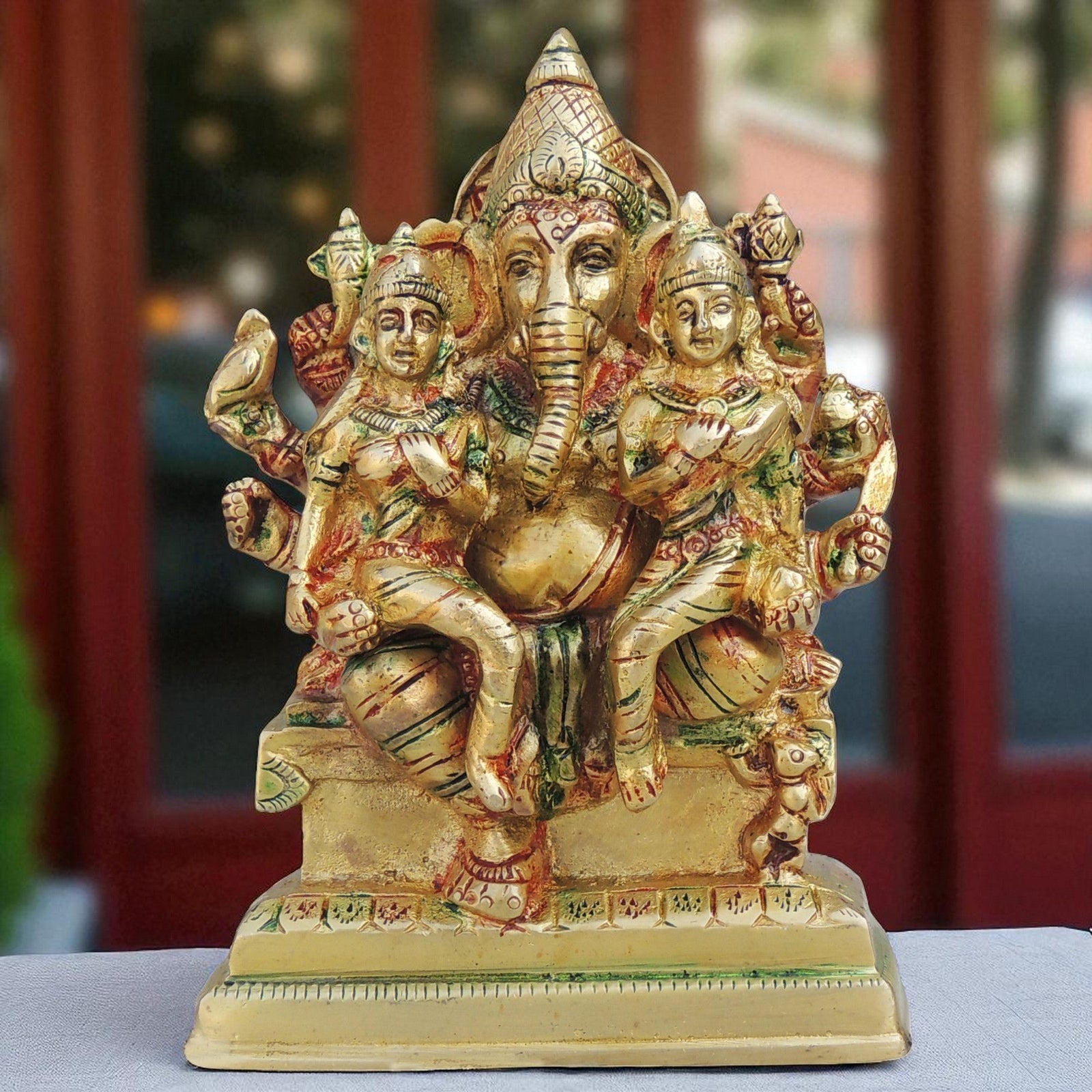 Brass Ganesh — 5"