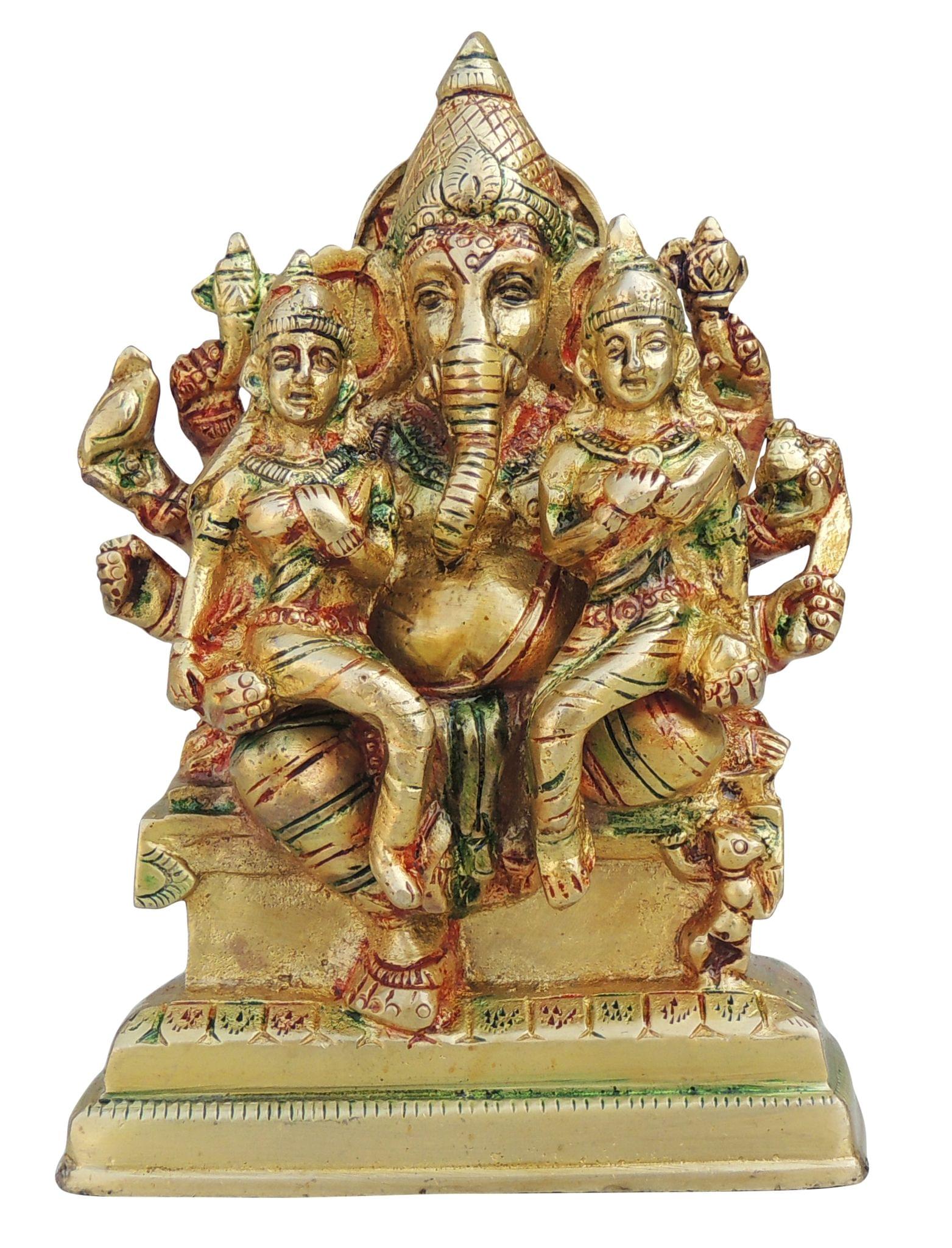 Brass Ganesh — 5"