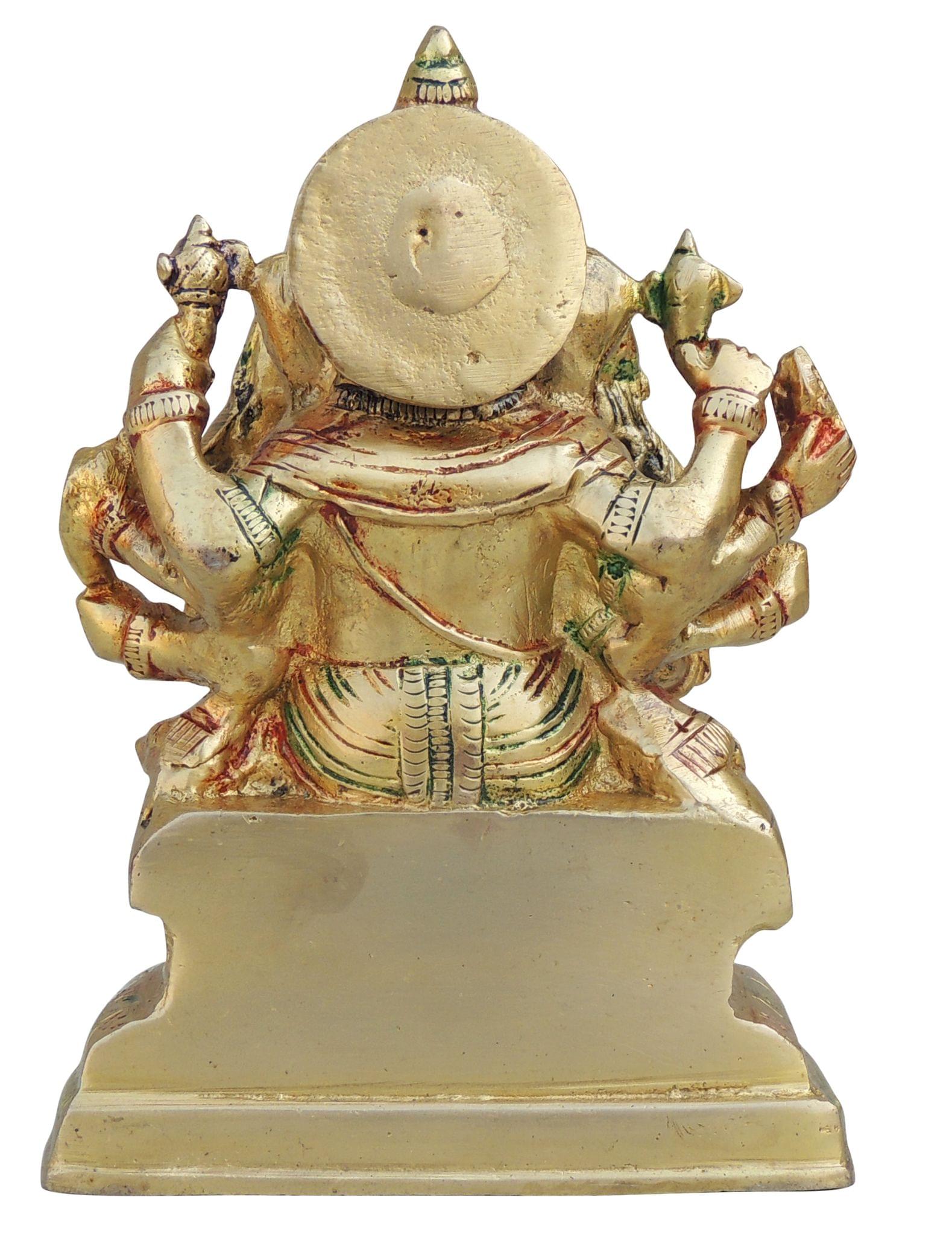 Brass Ganesh — 5"