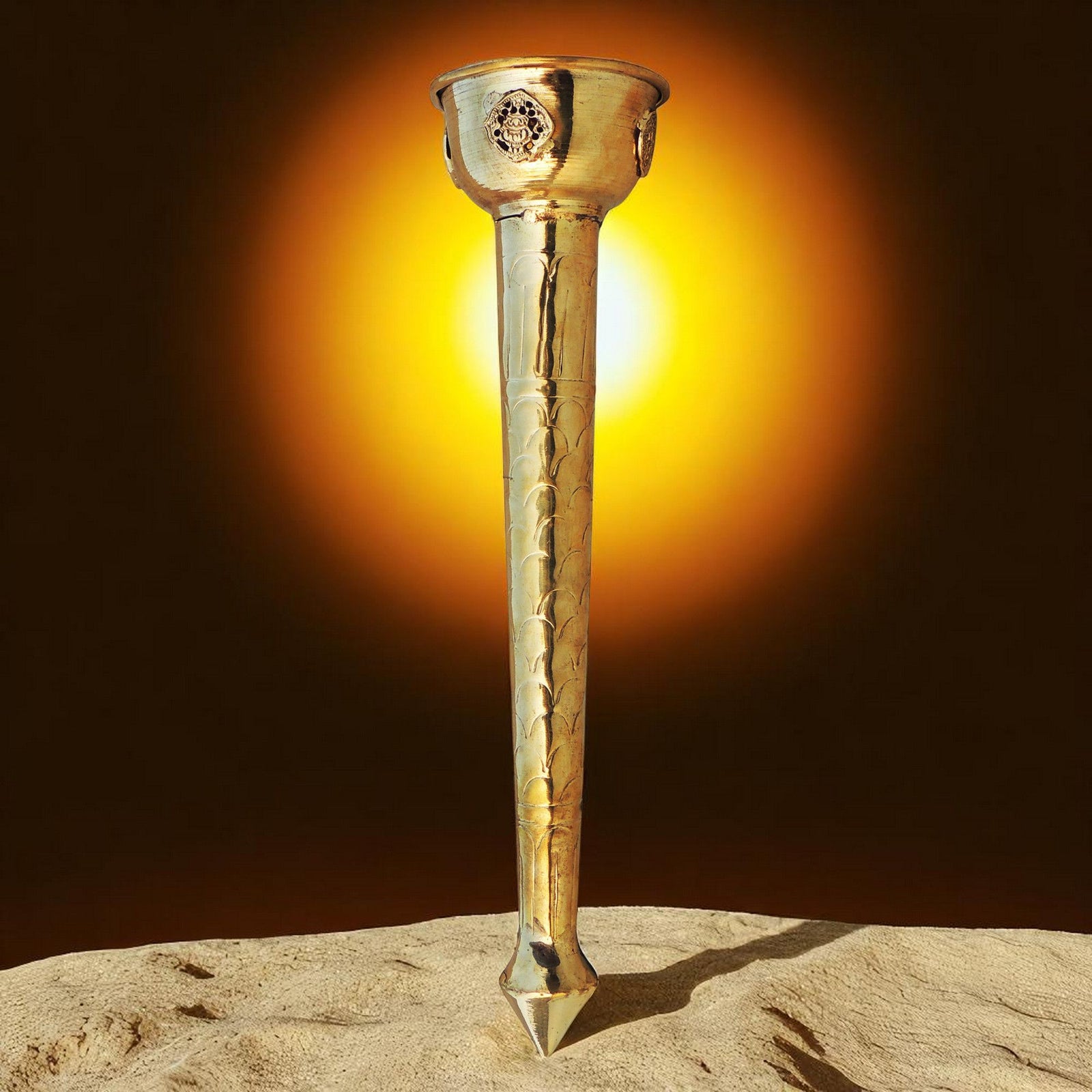 Brass Mashal — 15"