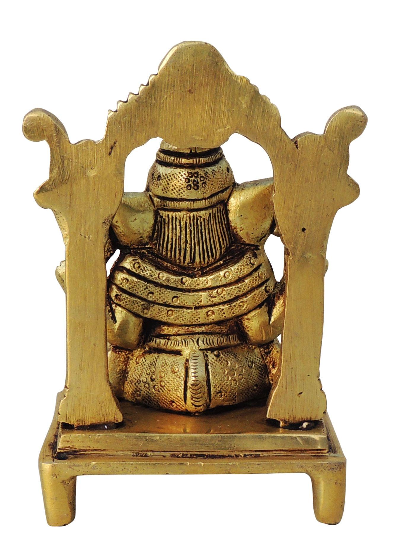 Brass Ganesh — 4.5"