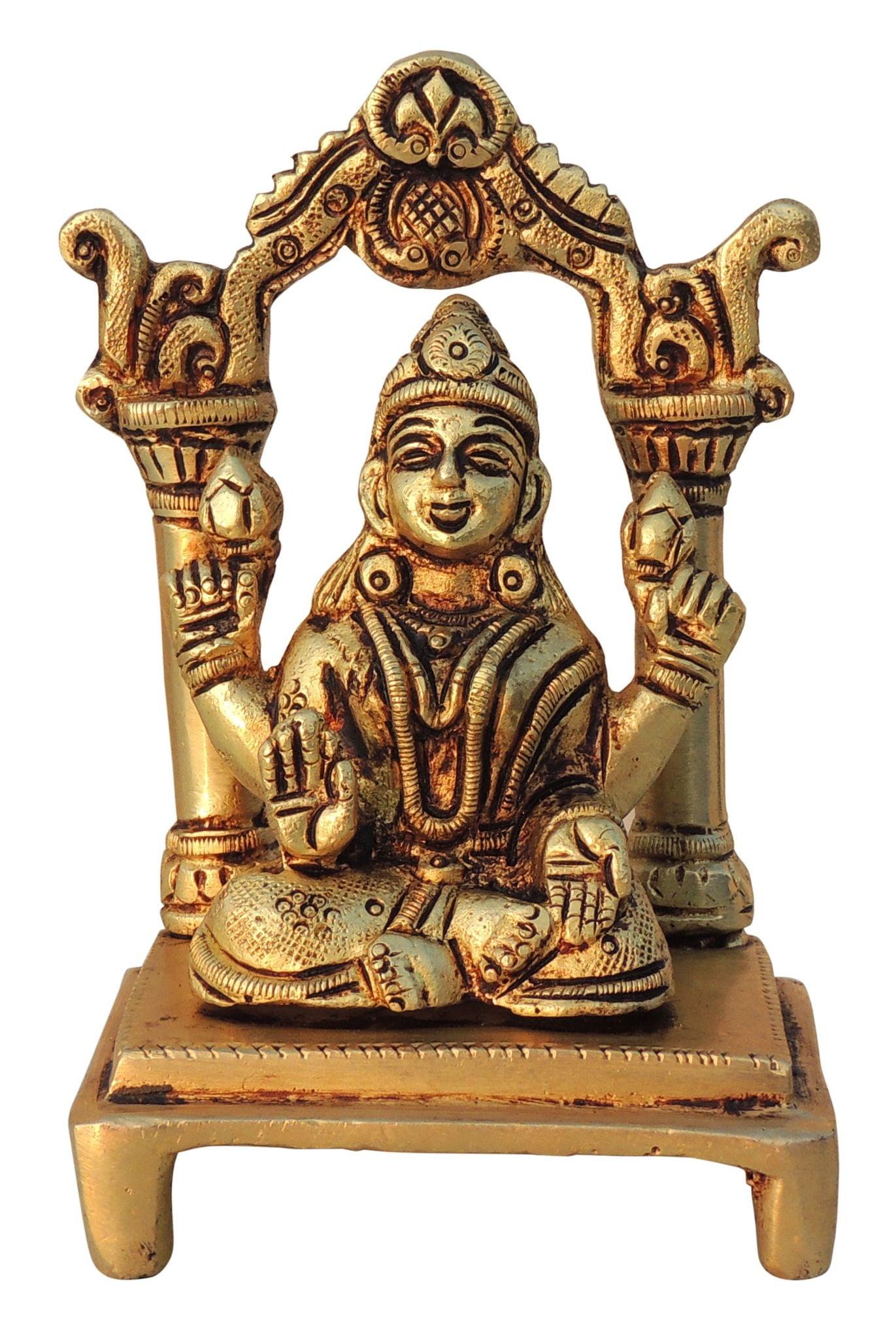 Brass Lakshmi — 4.5"