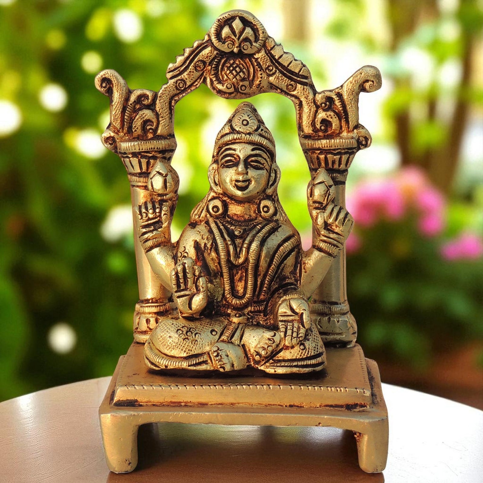 Brass Lakshmi — 4.5"