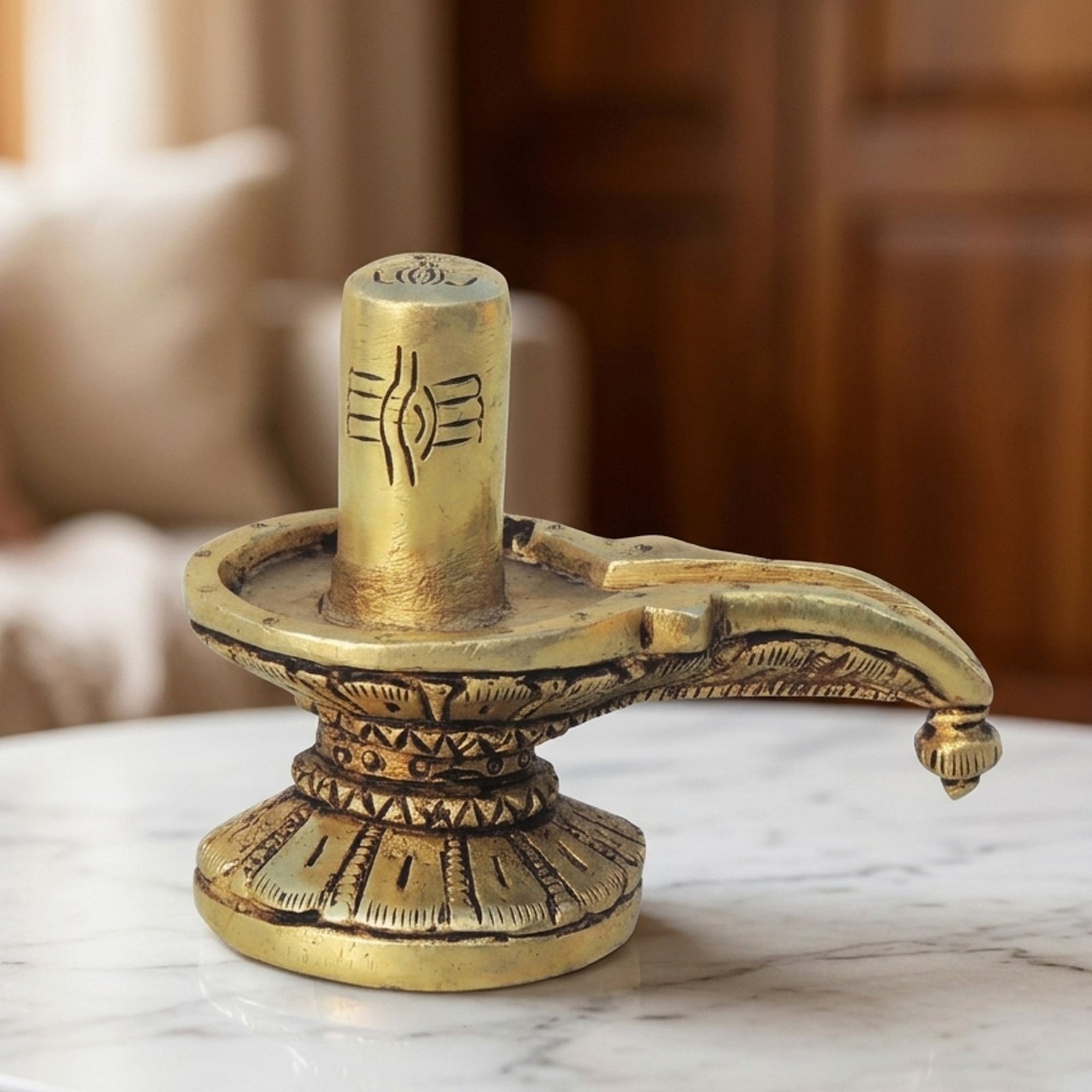 Brass Shiva — 3.5"