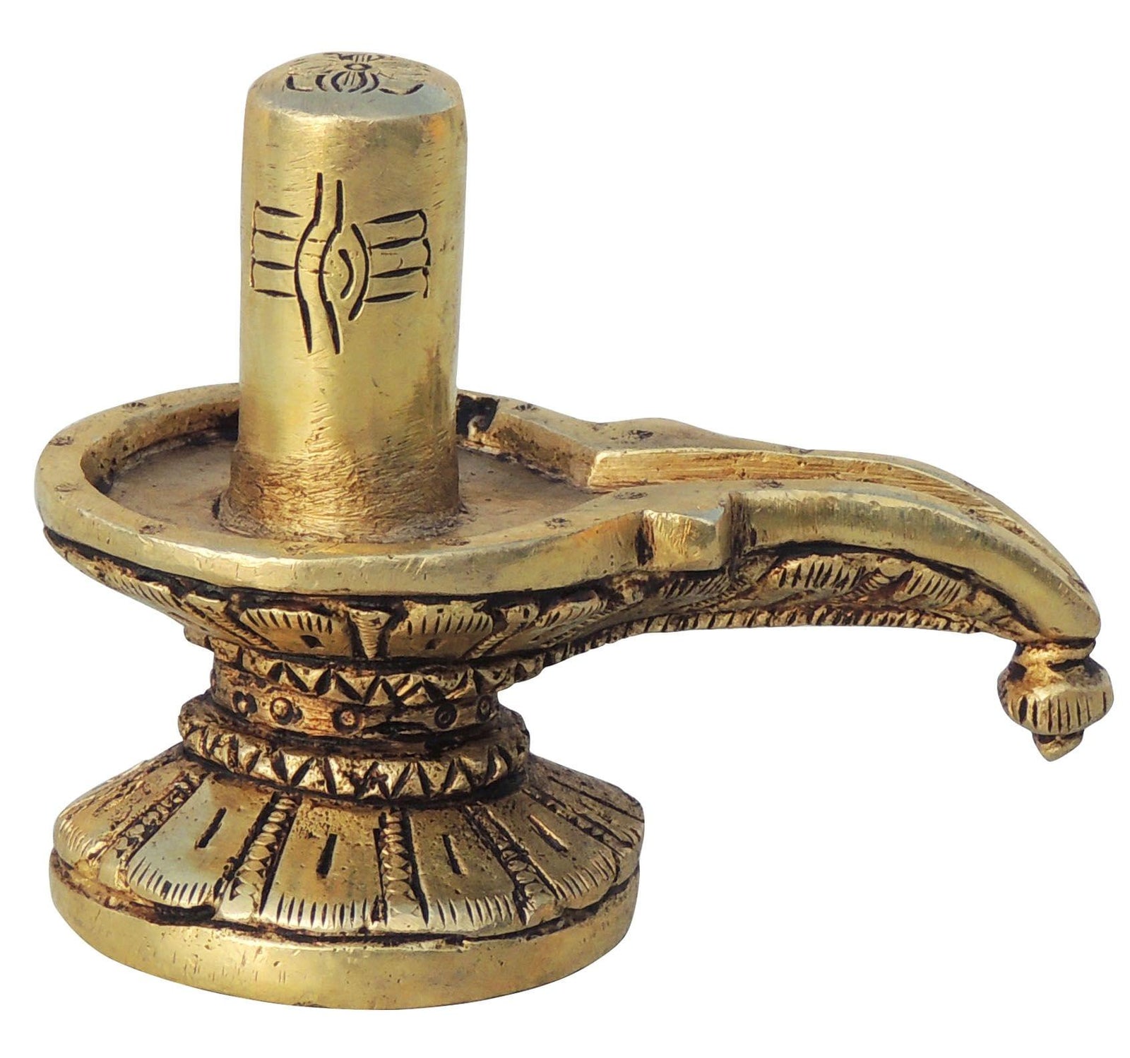Brass Shiva — 3.5"
