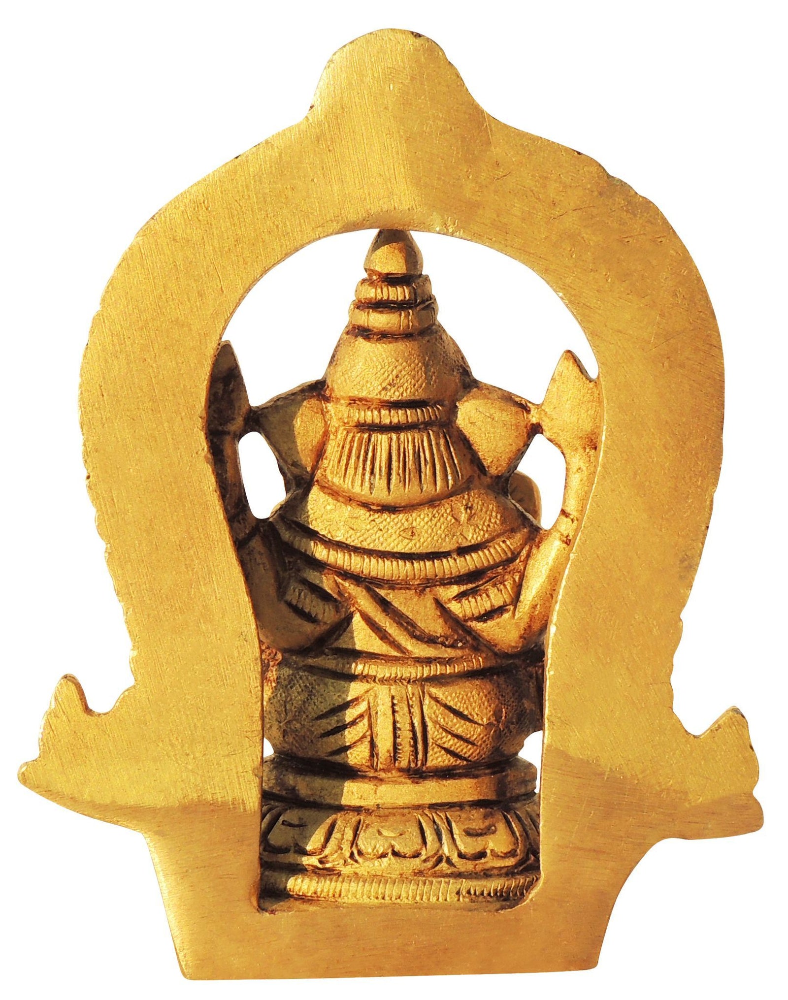 Brass Ganesh — 4"