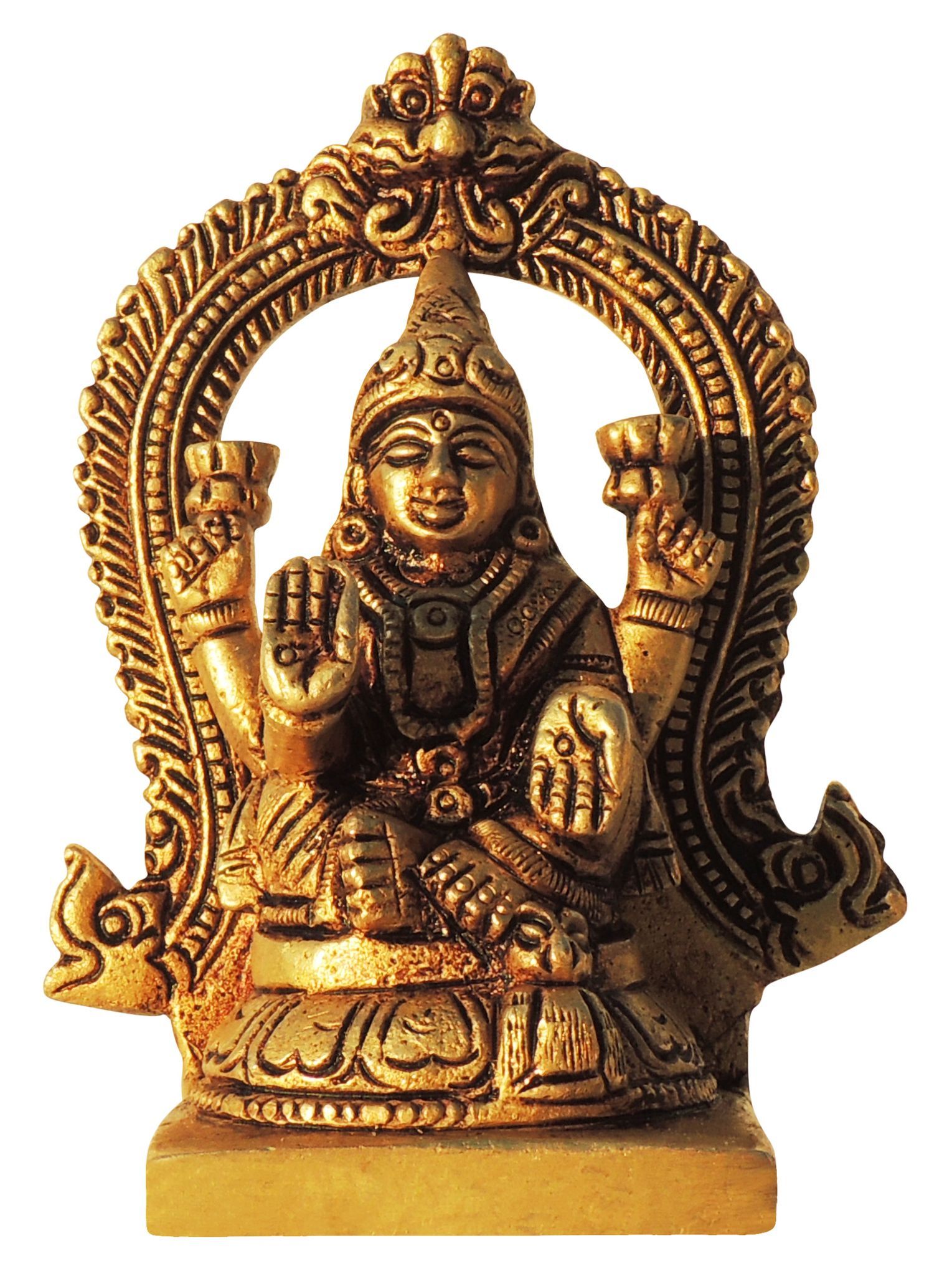 Brass Lakshmi — 4.2"