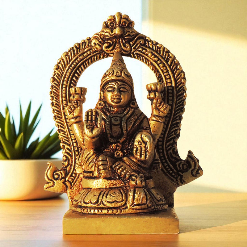 Brass Lakshmi — 4.2"