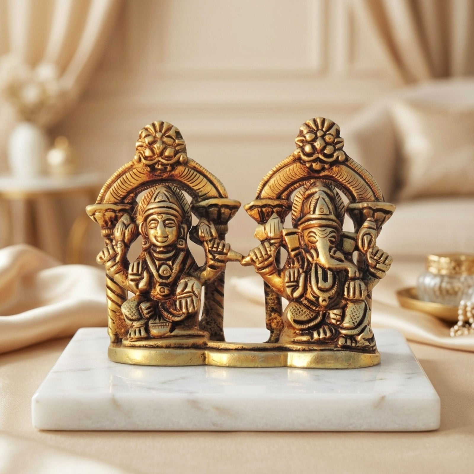 Brass Ganesh — 2.6"
