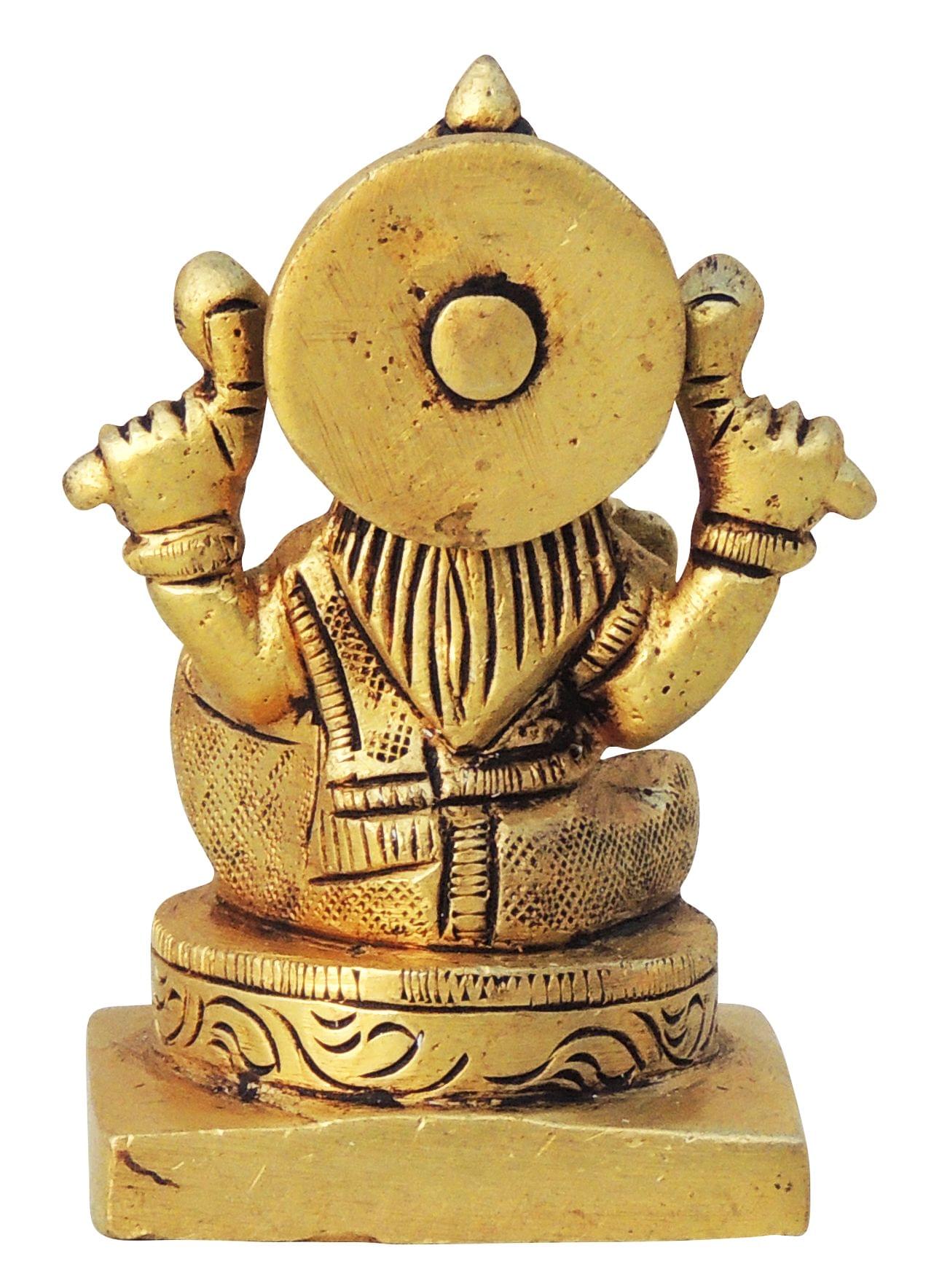 Brass Lakshmi — 2.5"