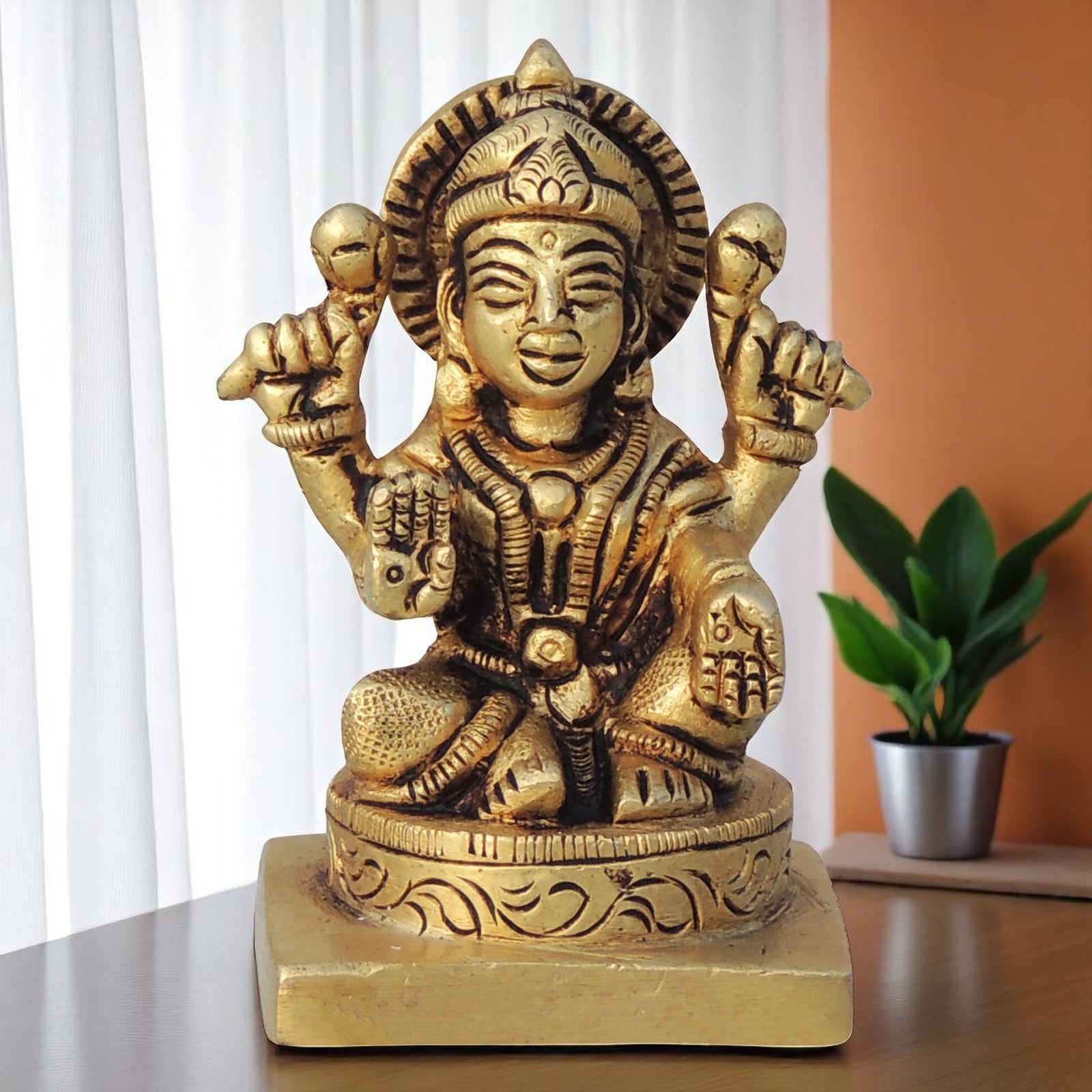 Brass Lakshmi — 2.5"